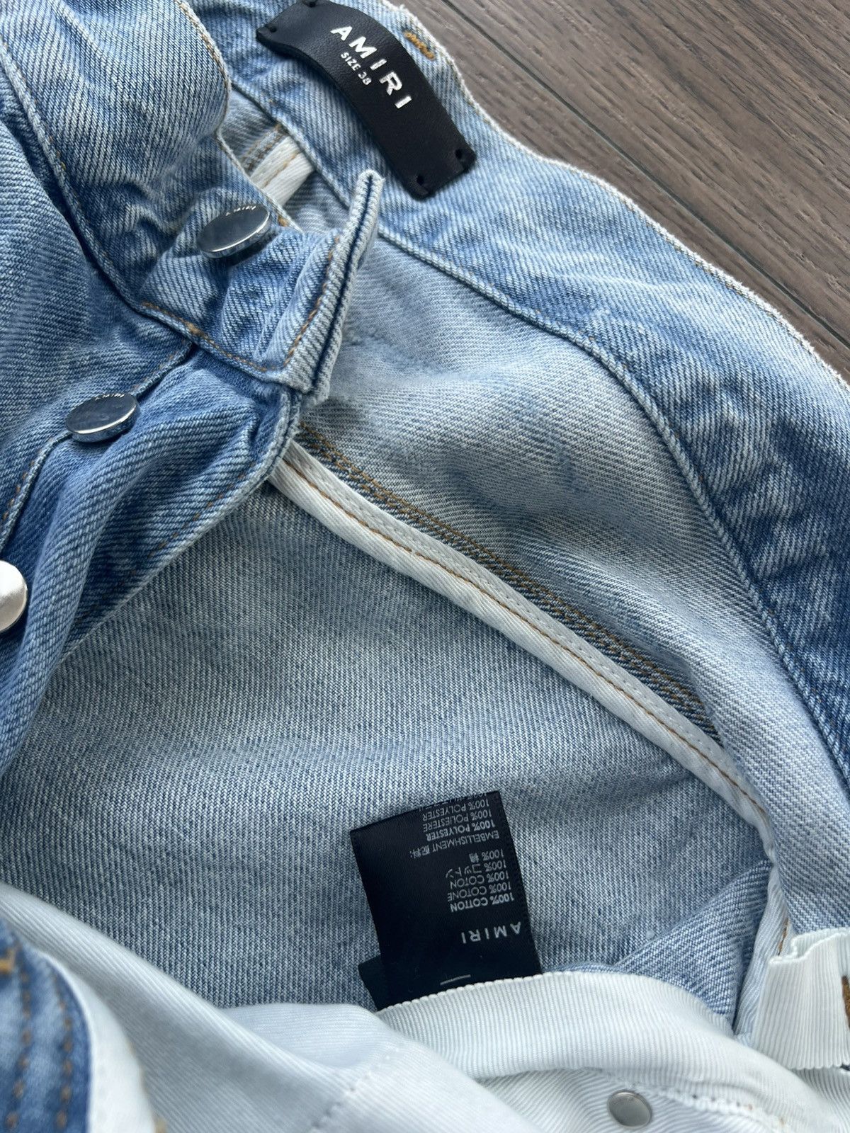 Amiri AMIRI Travel Patch Denim Size US 38 / EU 54 - 9 Thumbnail