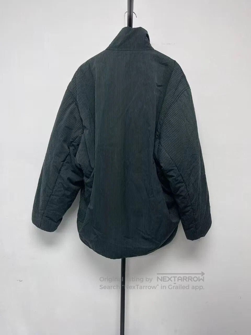 Balenciaga balenciaga deep green striped cotton jacket. Size US L / EU 52-54 / 3 - 2 Thumbnail
