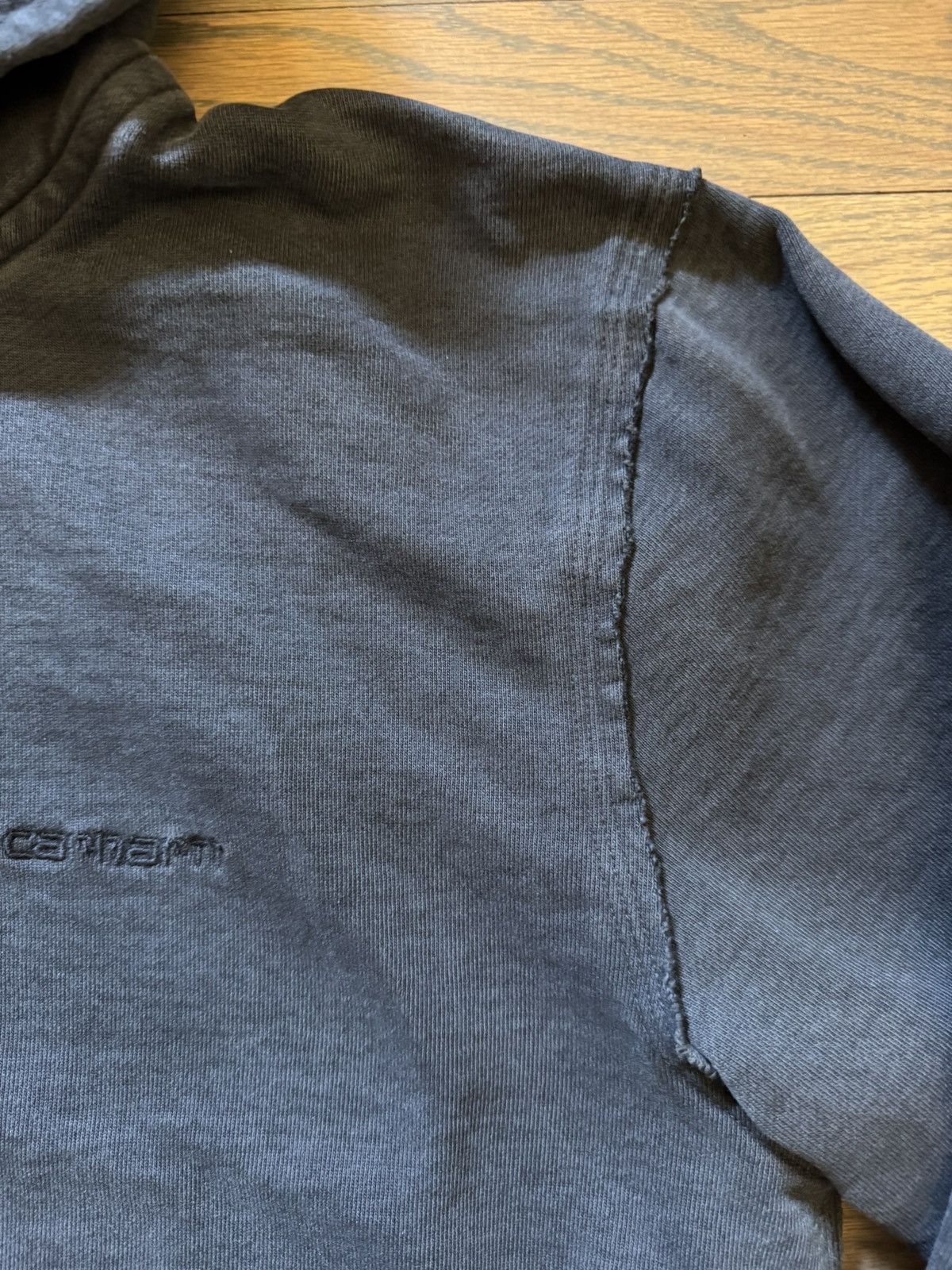 Carhartt Wip Carhartt WIP Faded Black Pullover Hoodie Size US M / EU 48-50 / 2 - 7 Thumbnail