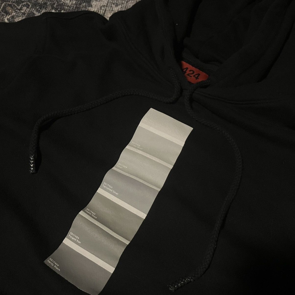 424 424 Paint Card Hoodie SIZE L Size US L / EU 52-54 / 3 - 2 Thumbnail