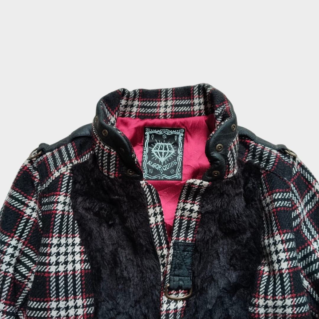 Le Grande Bleu (L.G.B.) Algonquins plaid Napoleon jacket Size US M / EU 48-50 / 2 - 4 Thumbnail