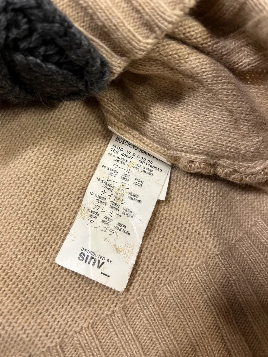 Moschino Moschino Beige Crosses Turtleneck Sweater Size US XS / EU 42 / 0 - 10 Thumbnail