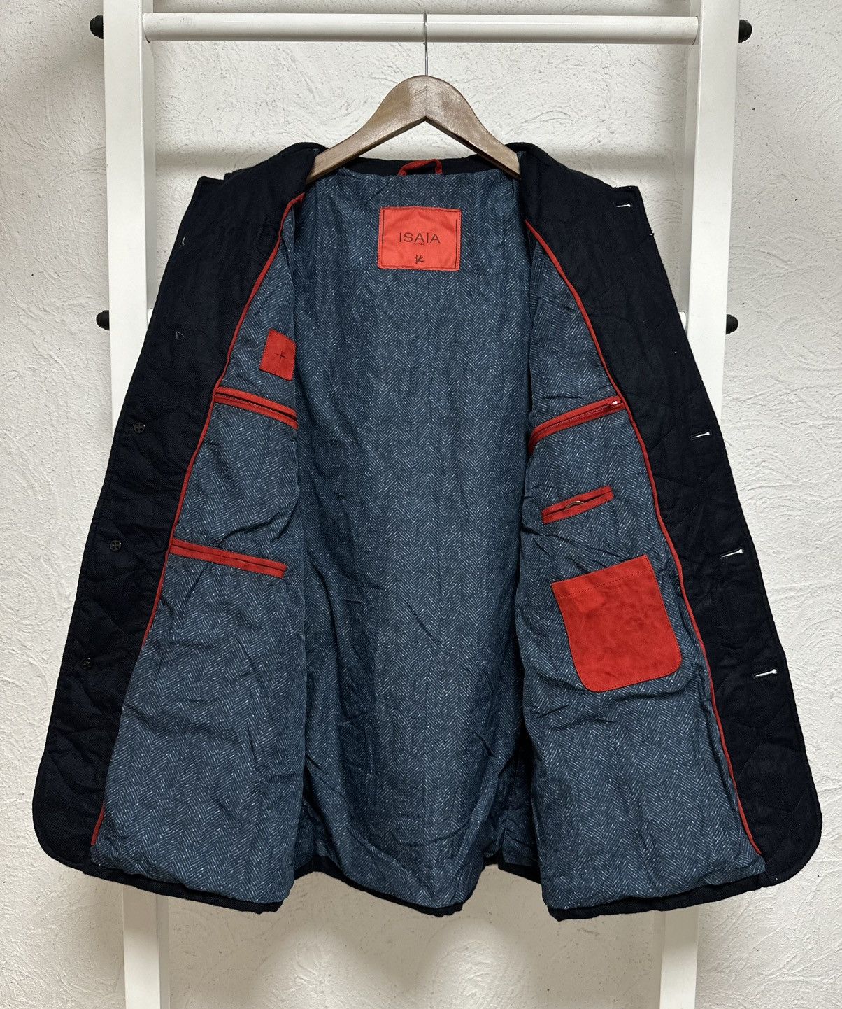 Isaia Isaia Napoli 100% Cashmere Down Jacket Men’s Size XL Size US XL / EU 56 / 4 - 10 Thumbnail