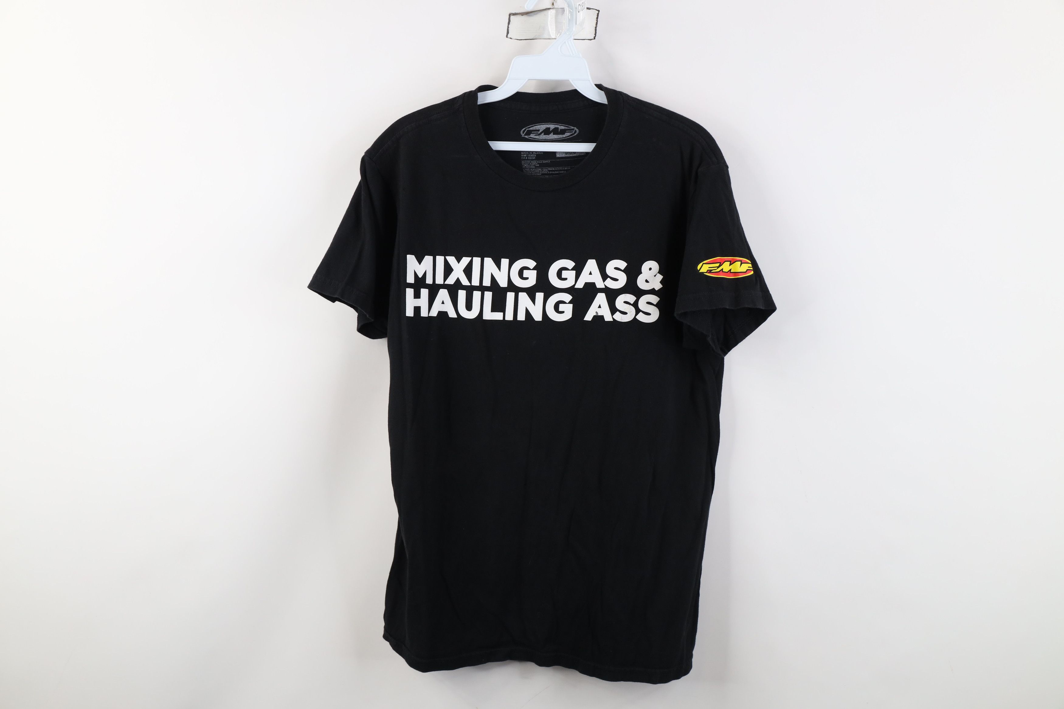 Vintage FMF Flying Machine Factory Mixing Gas Hauling Ass T-Shirt Size US M / EU 48-50 / 2 - 1 Thumbnail