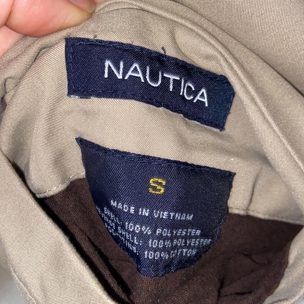 Nautica Nautica l Y2K Reversible Fleece/Khaki Jacket Size Small Size US S / EU 44-46 / 1 - 4 Thumbnail