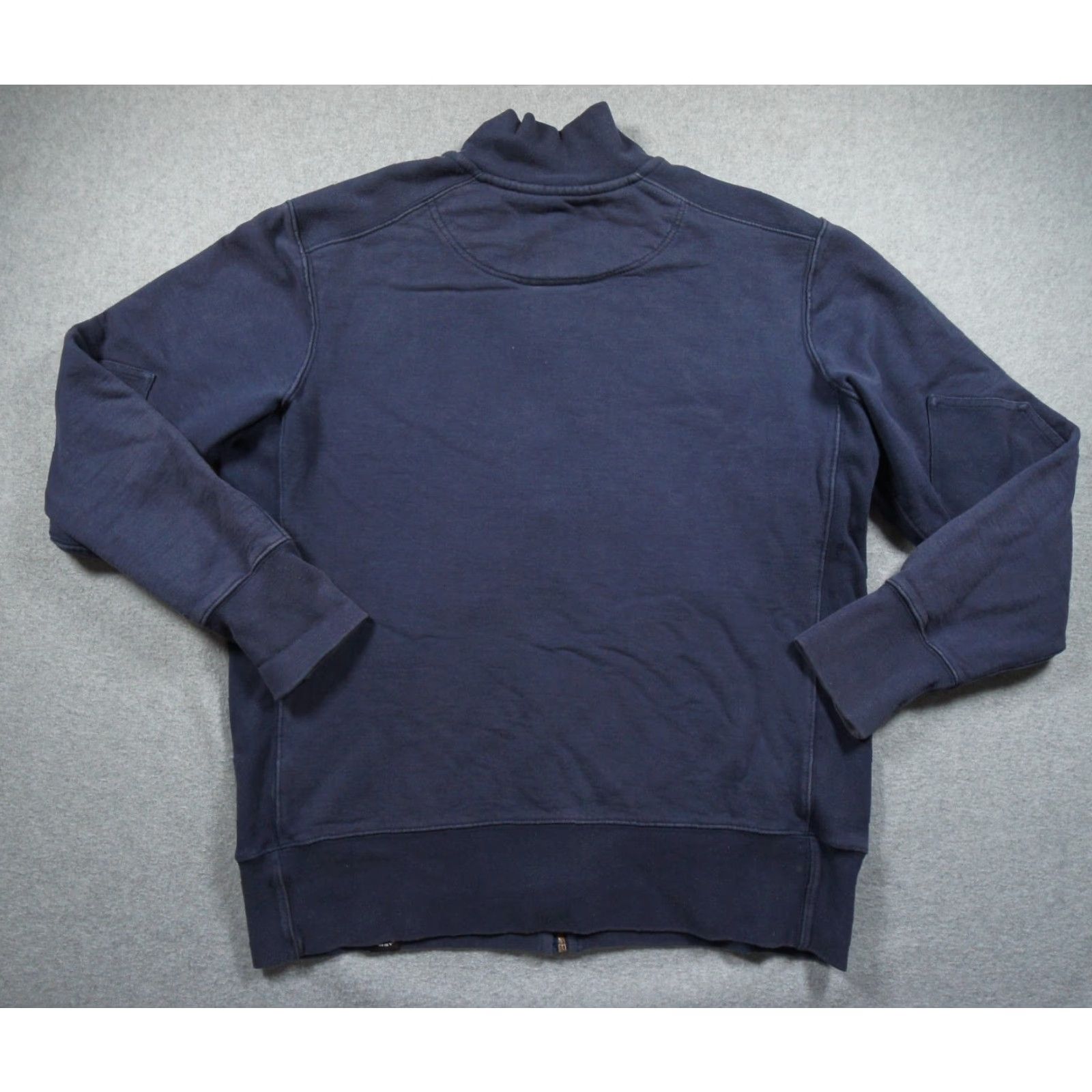 Vintage American Giant Sweatshirt Full Zip Fleece Mock Neck Blue Adult XL Mens Size US XL / EU 56 / 4 - 5 Thumbnail