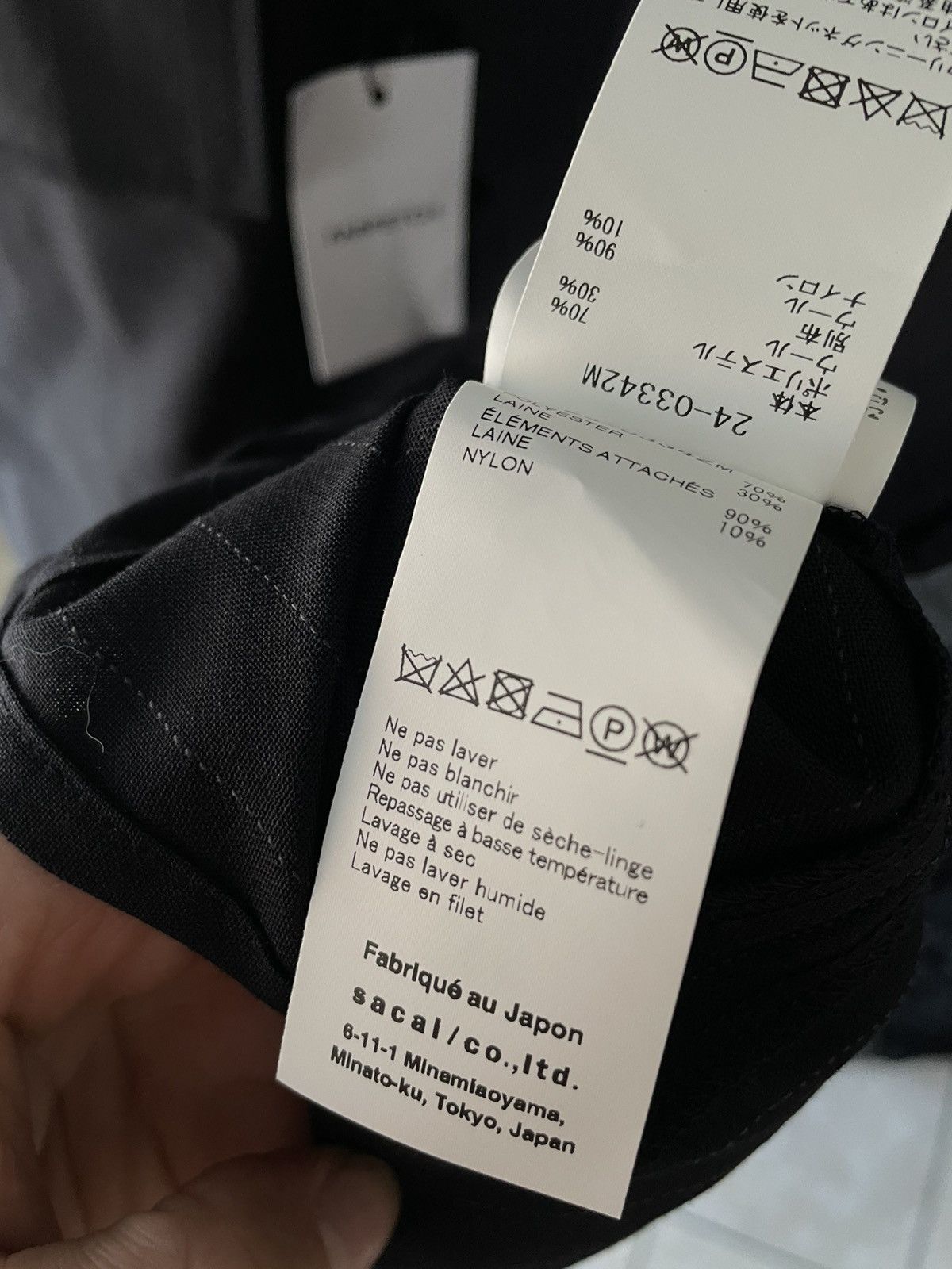 Sacai SACAI CHALK STRIPE SHIRT Size US L / EU 52-54 / 3 - 10 Thumbnail