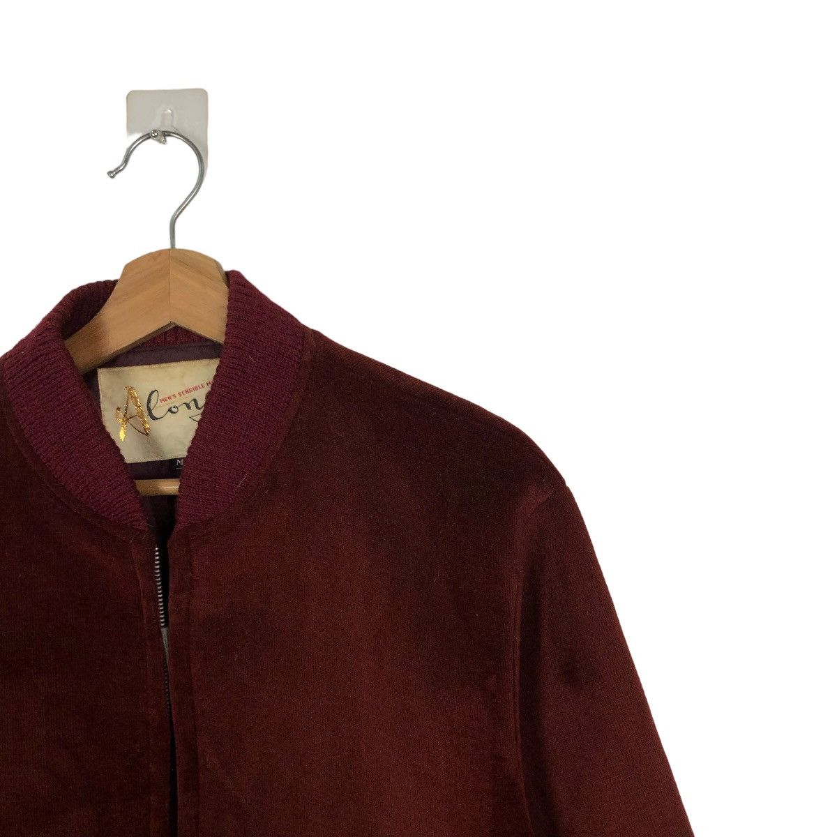 Japanese Brand VINTAGE SUEDE LEATHER CONG BOMBER ISSEY MIYAKE DESIGN Size US M / EU 48-50 / 2 - 5 Thumbnail
