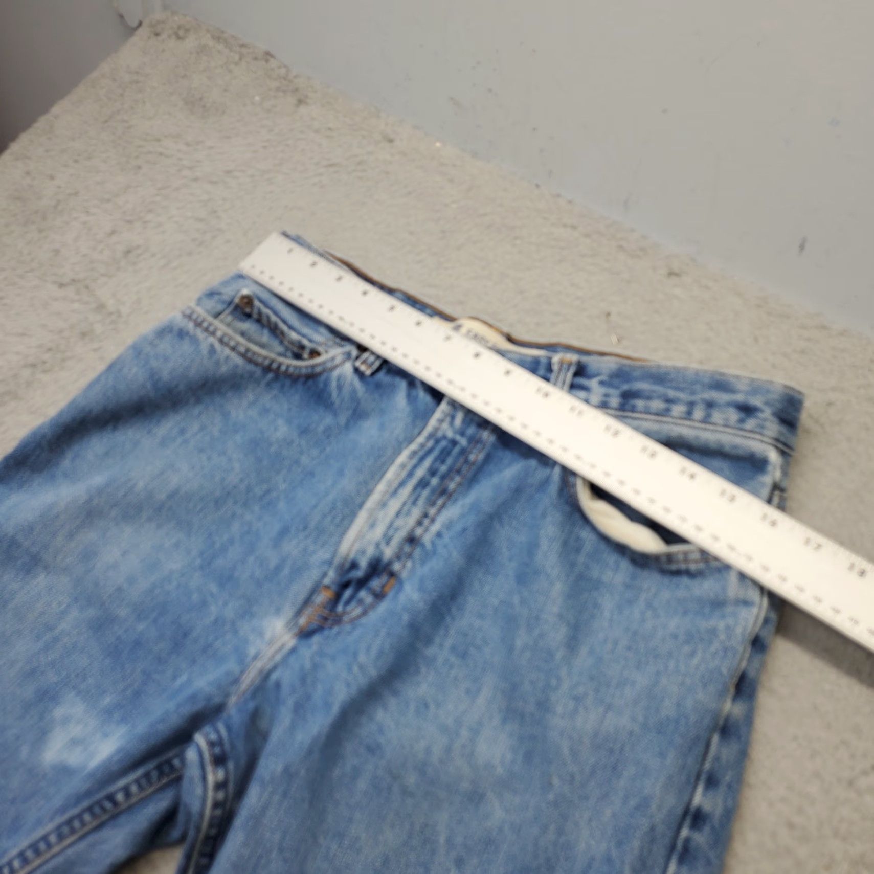Gap GAP Mens Jeans 33x32 Blue Denim Mid Rise Straight Streetwear Outdoor Size US 33 - 3 Thumbnail