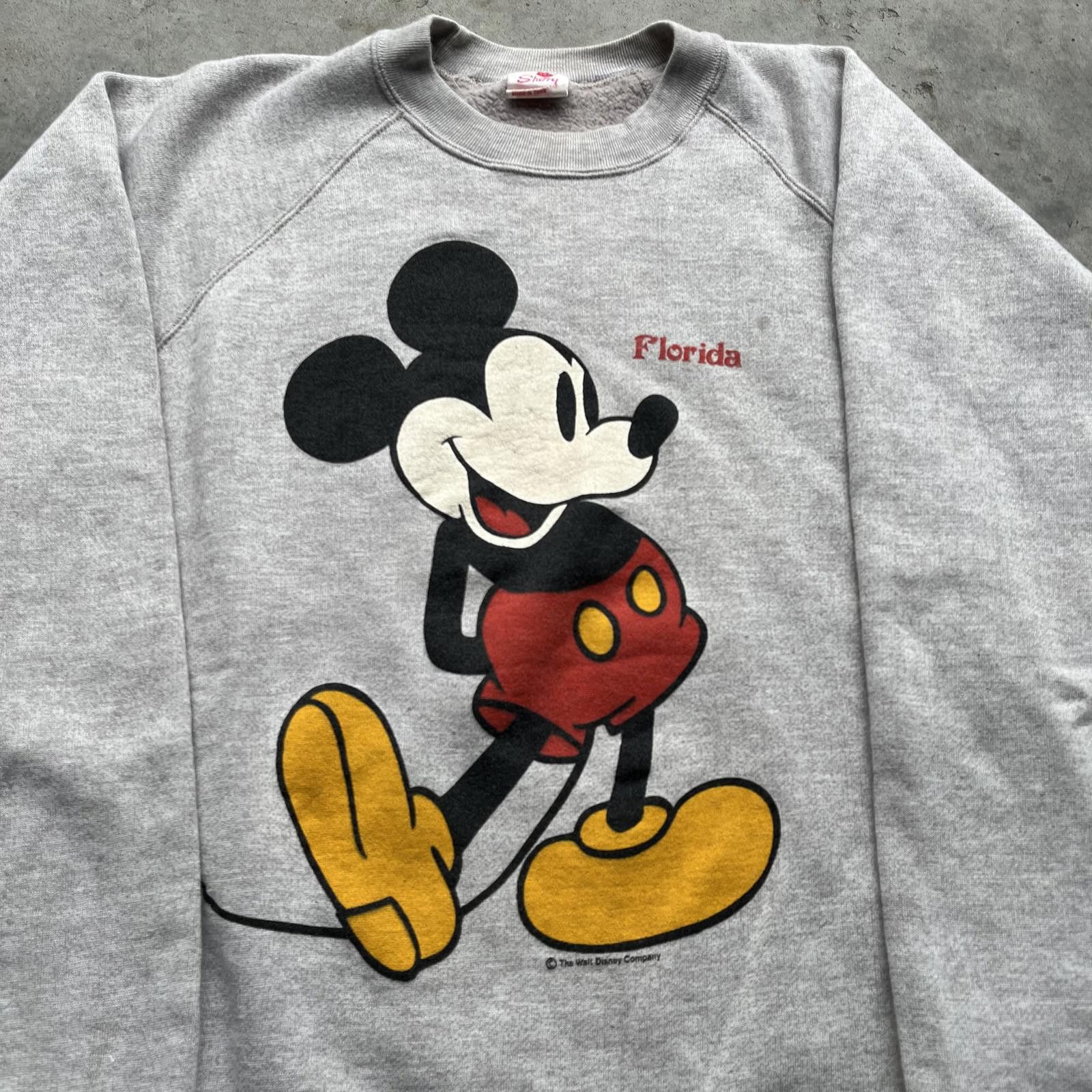 Disney × Vintage Vintage 70s Disney World Mickey Mouse Florida Sweatshirt Size US L / EU 52-54 / 3 - 2 Thumbnail