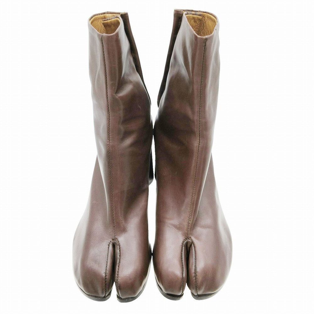 Maison Margiela Maison Martin Margiela Tabi Boots Brown Opium Archive Rare Size US 7 / IT 37 - 1 Thumbnail