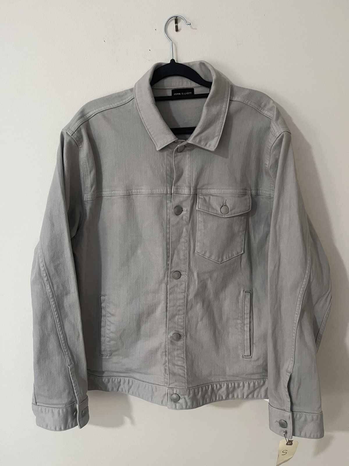 John Elliott John Elliott Light Denim Jacket Size US XL / EU 56 / 4 - 1 Thumbnail