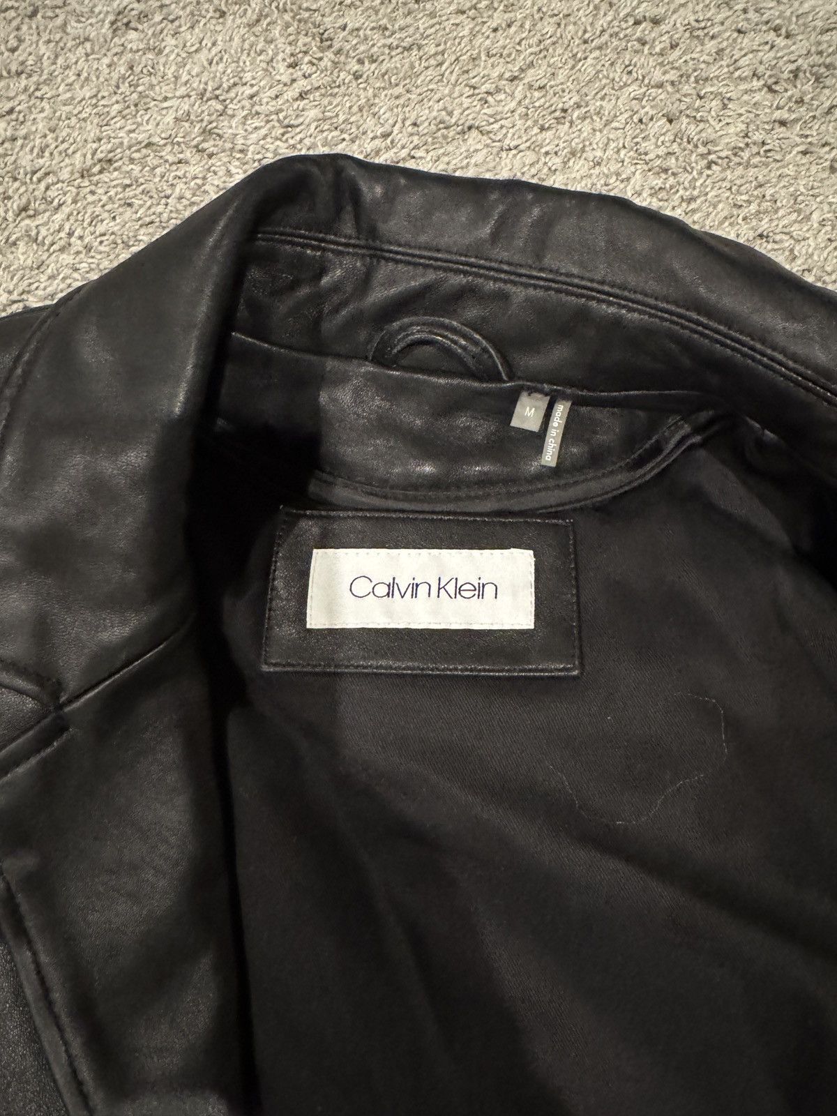 Calvin Klein Calvin Klein Vintage Leather Trench Size US M / EU 48-50 / 2 - 3 Thumbnail