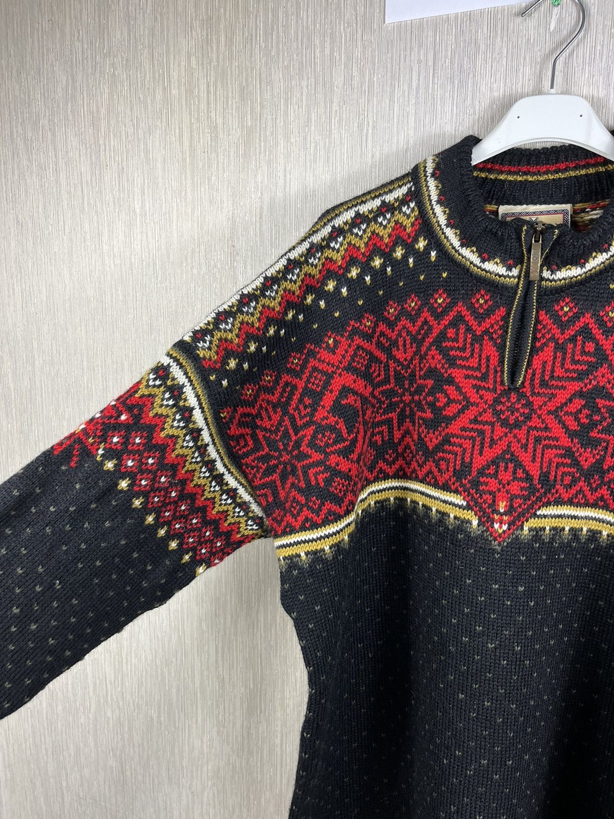 Dale Of Norway × Vintage Vintage Dale of Norway wool heavy patterned zip sweater knit Size US XL / EU 56 / 4 - 8 Thumbnail
