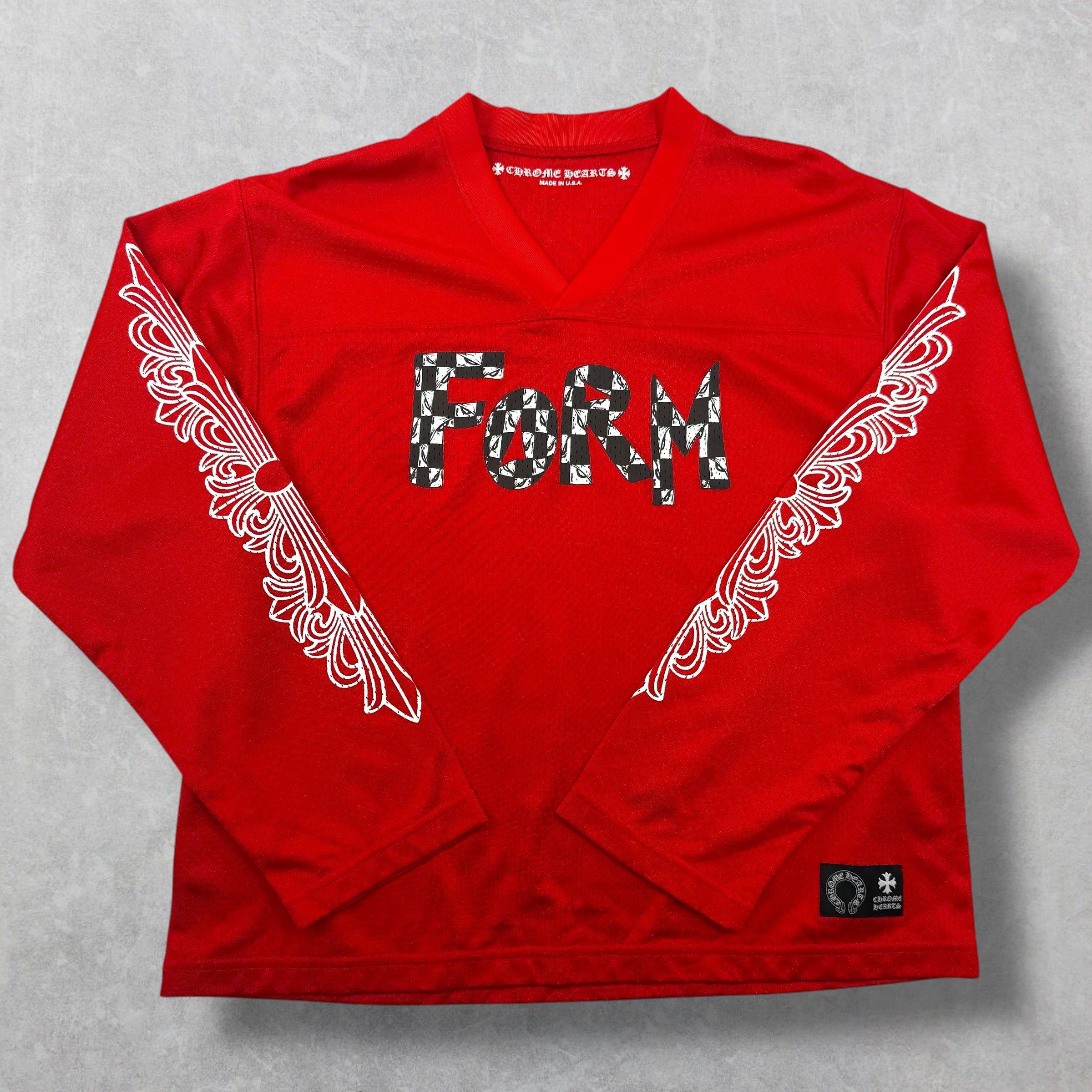 Chrome Hearts Chrome Hearts Matty Boy Form Long Sleeve Jersey Small Size US S / EU 44-46 / 1 - 2 Thumbnail