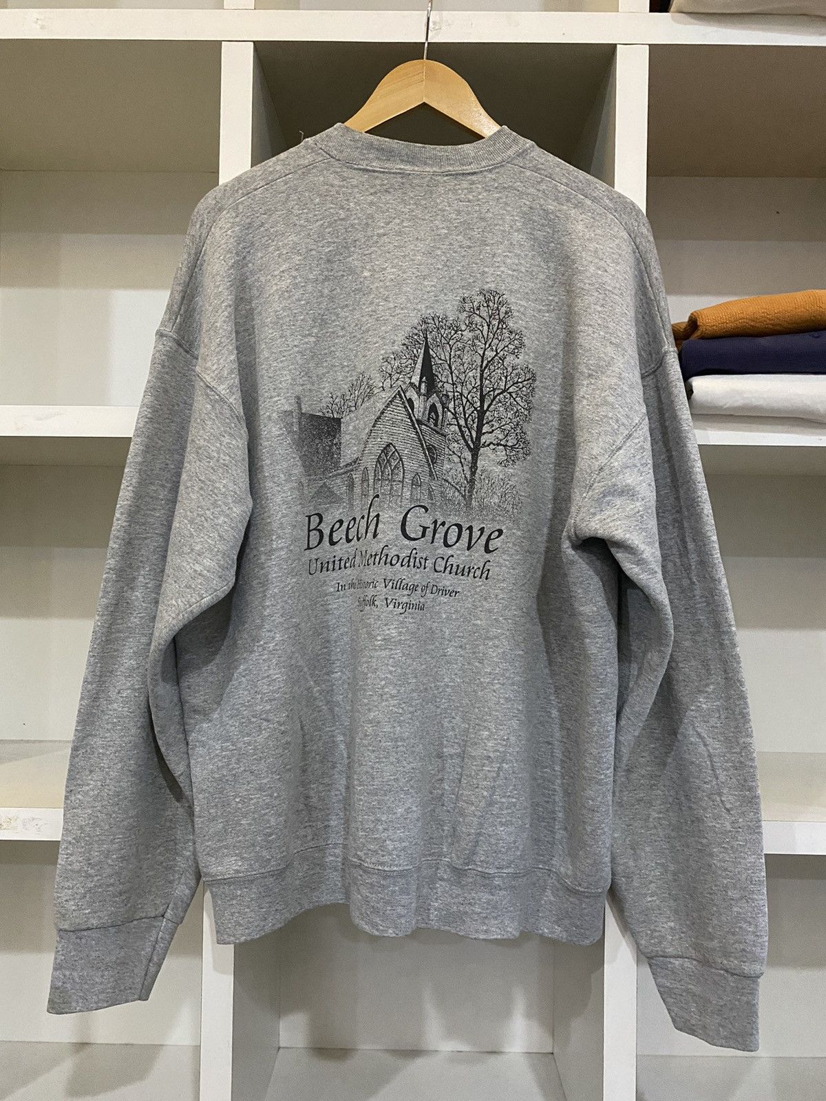 Vintage Vintage Beech Grove Sweatshirt Size US XL / EU 56 / 4 - 2 Thumbnail