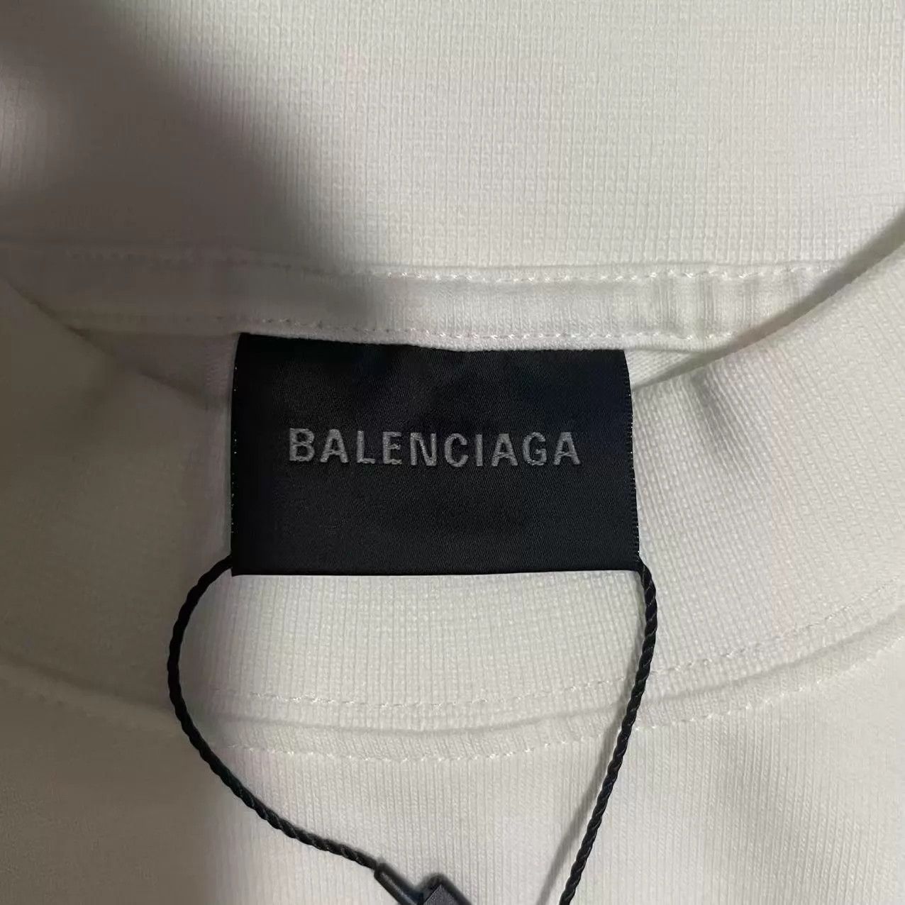 Balenciaga Balenciaga Embroidered Reverse Logo Short Sleeve Tee Size 2 Size US M / EU 48-50 / 2 - 3 Thumbnail