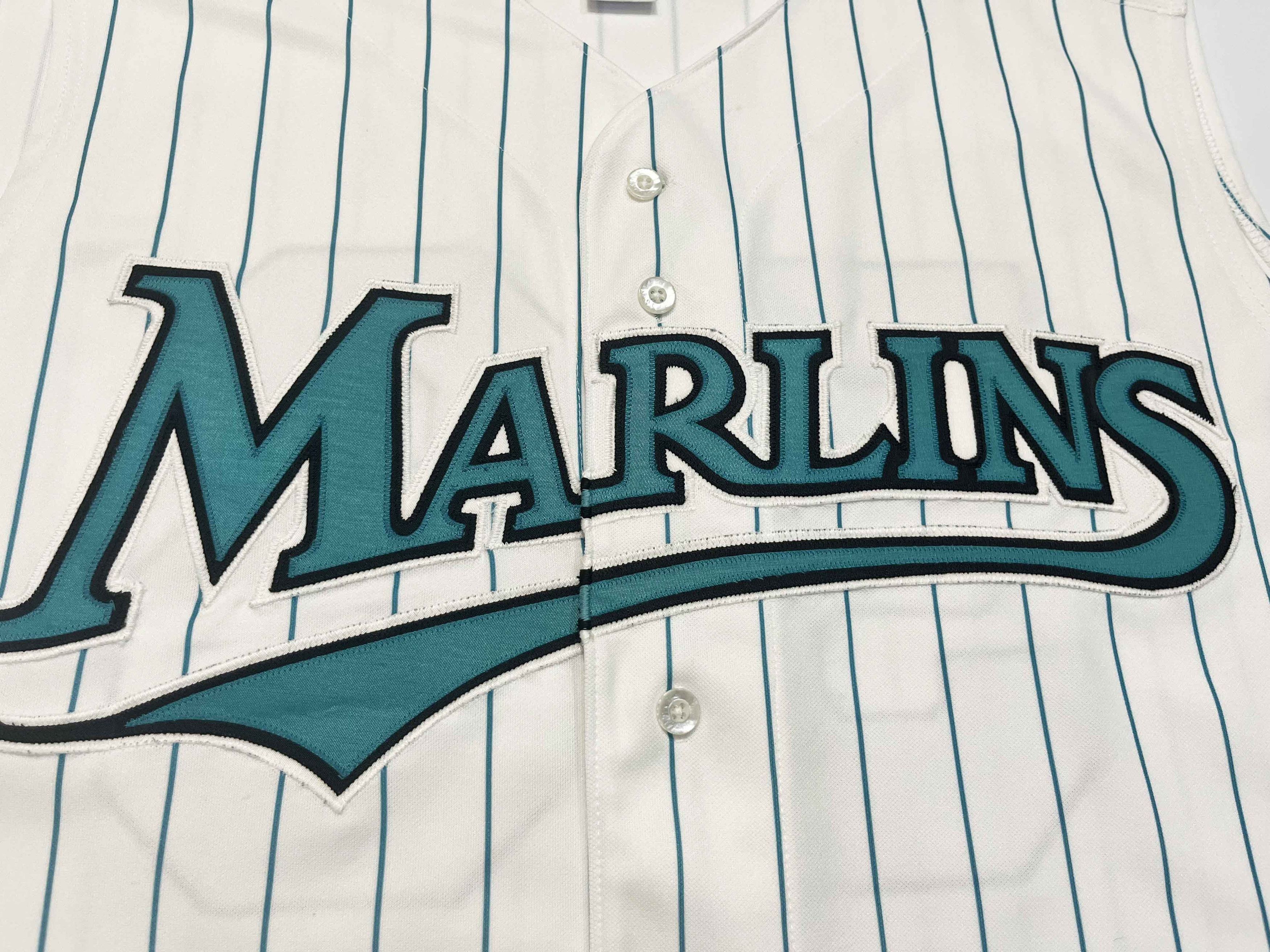 Russell Athletic Vtg Russell Diamond MLB Florida Marlins #56 Vest Jersey Size US L / EU 52-54 / 3 - 2 Thumbnail