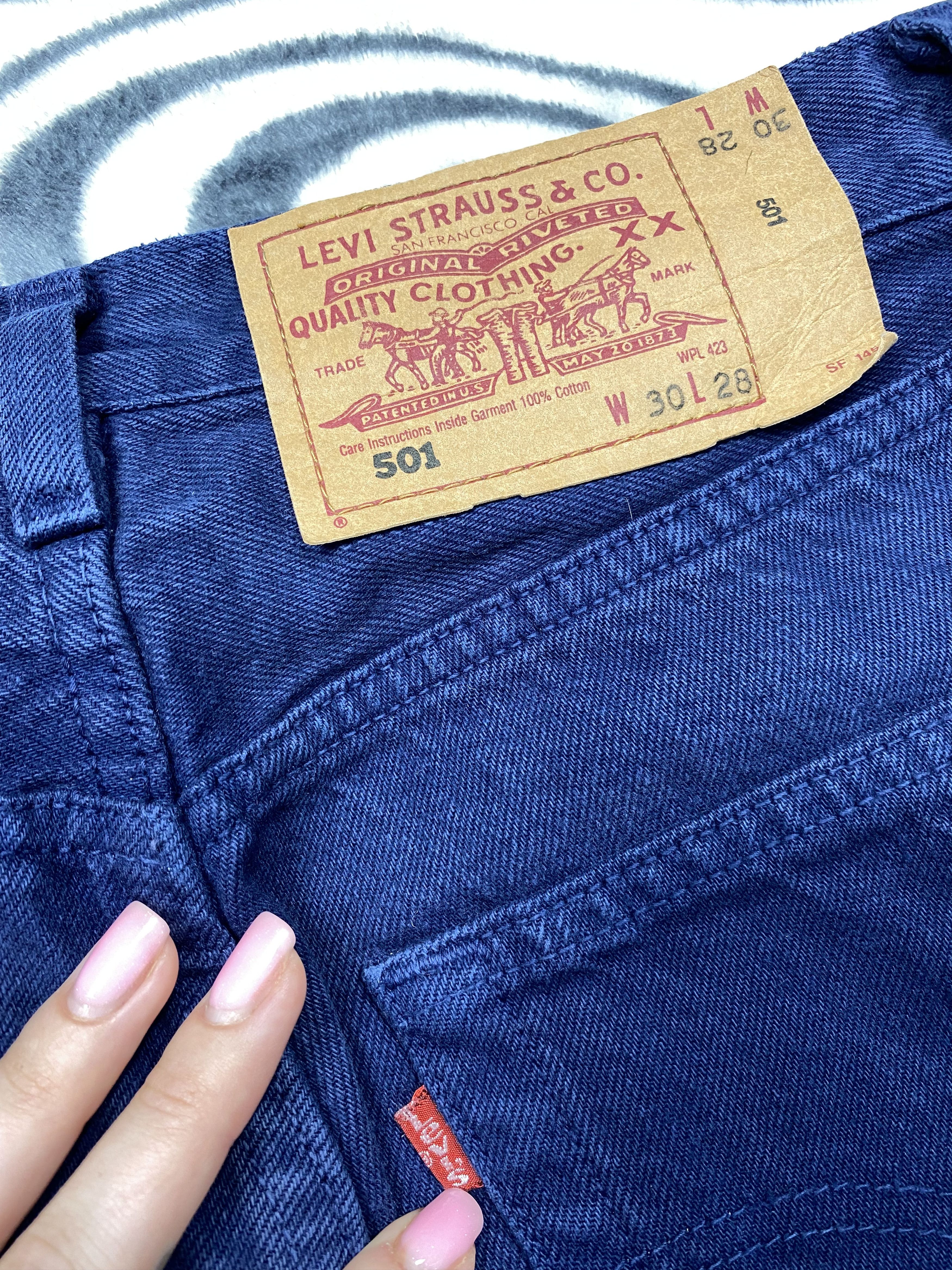Levi's Levi's 501 90s Vintage Mens Denim Pants Jeans Made In Usa Size US 30 / EU 46 - 2 Thumbnail