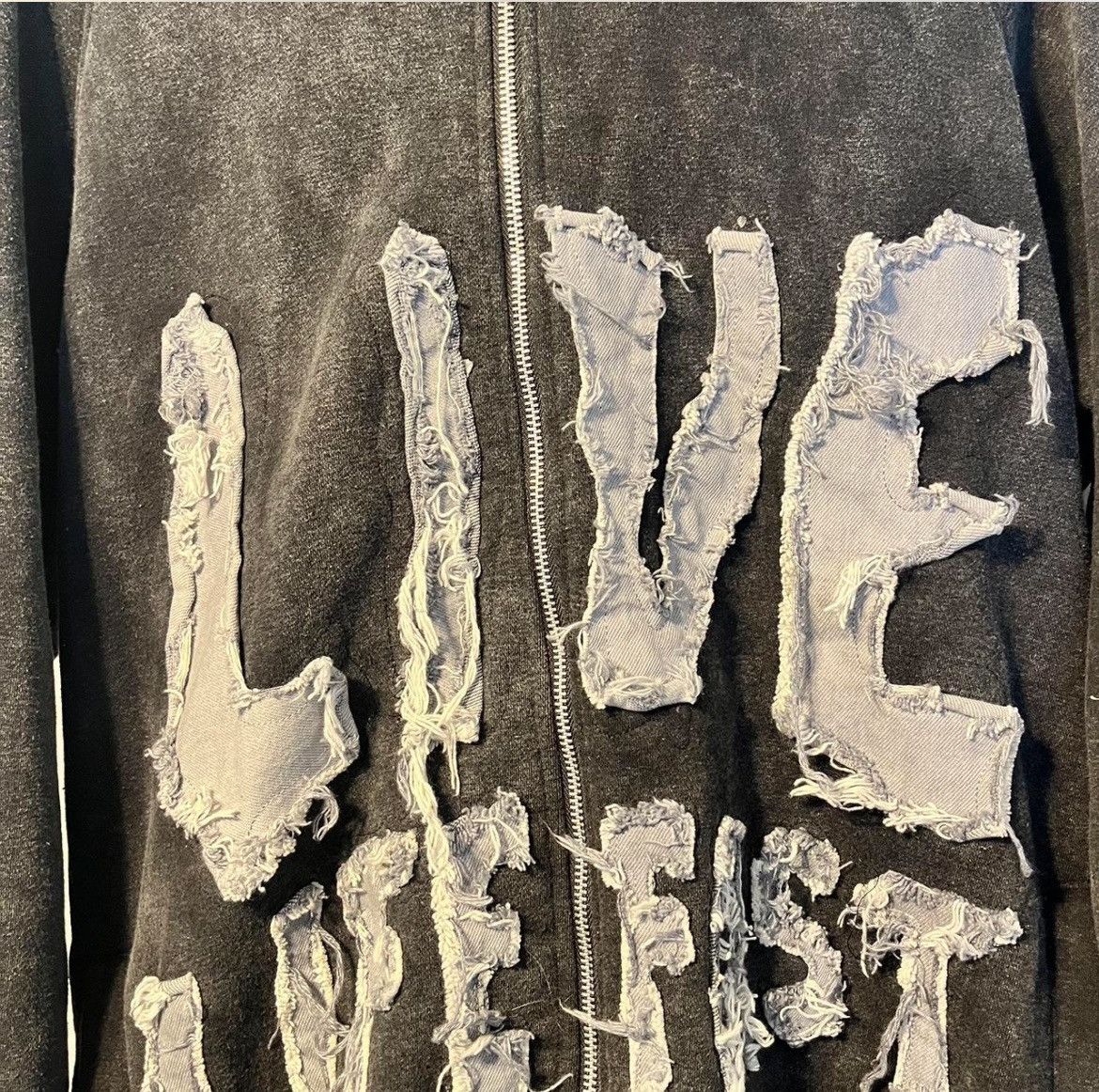 Designer × Vintage Live die zip up Size US L / EU 52-54 / 3 - 2 Thumbnail