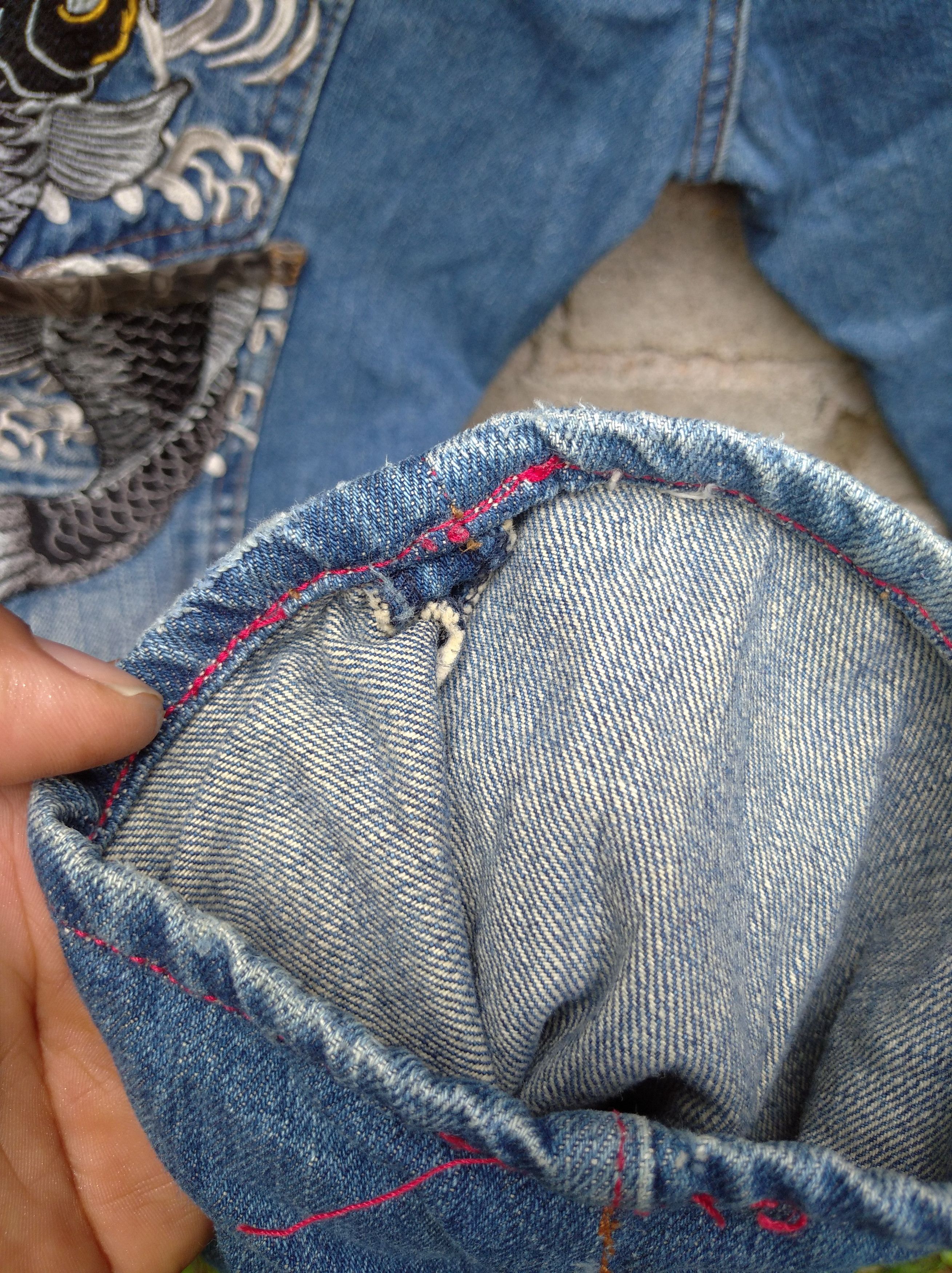 Hysteric Glamour × If Six Was Nine × Japanese Brand dominate koi embroidered denim multi pocket jeans Size US 38 / EU 54 - 6 Thumbnail
