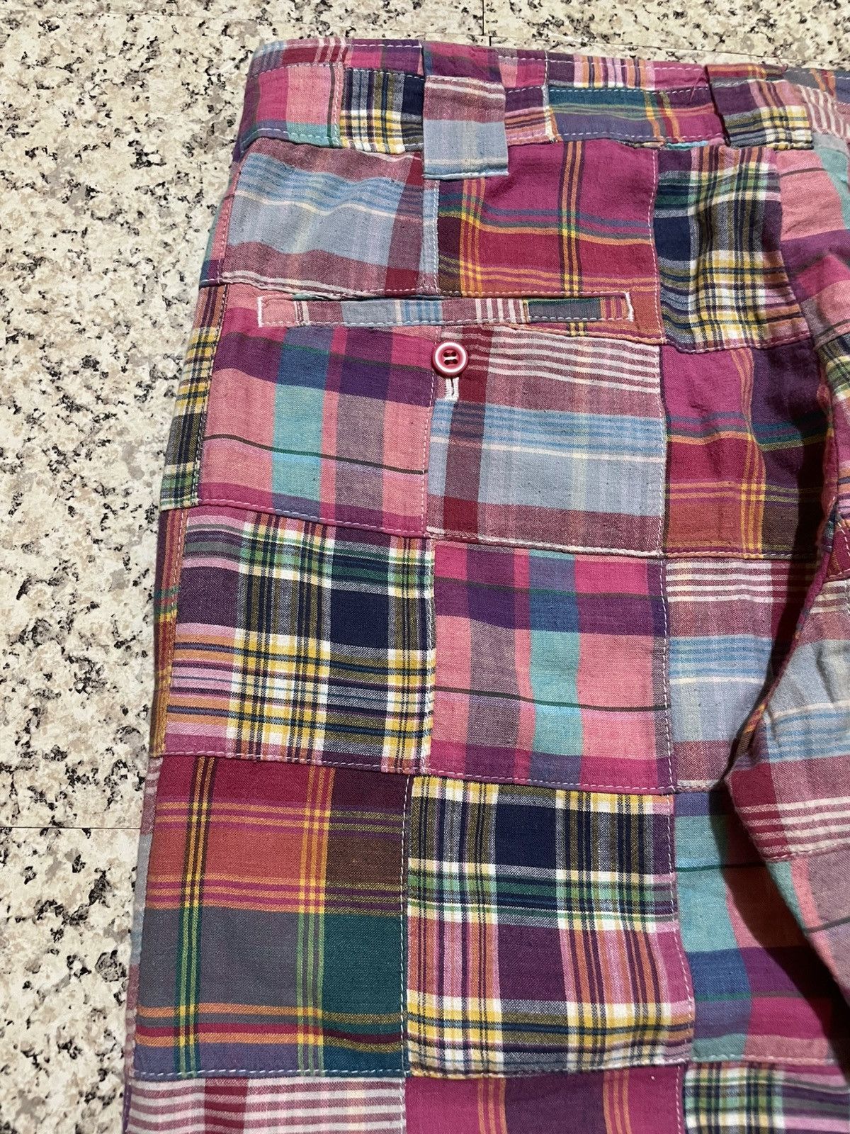 Beams Plus RARE BEAMS x Dickies Patchwork Madras Plaid Trousers Size US 30 / EU 46 - 14 Thumbnail