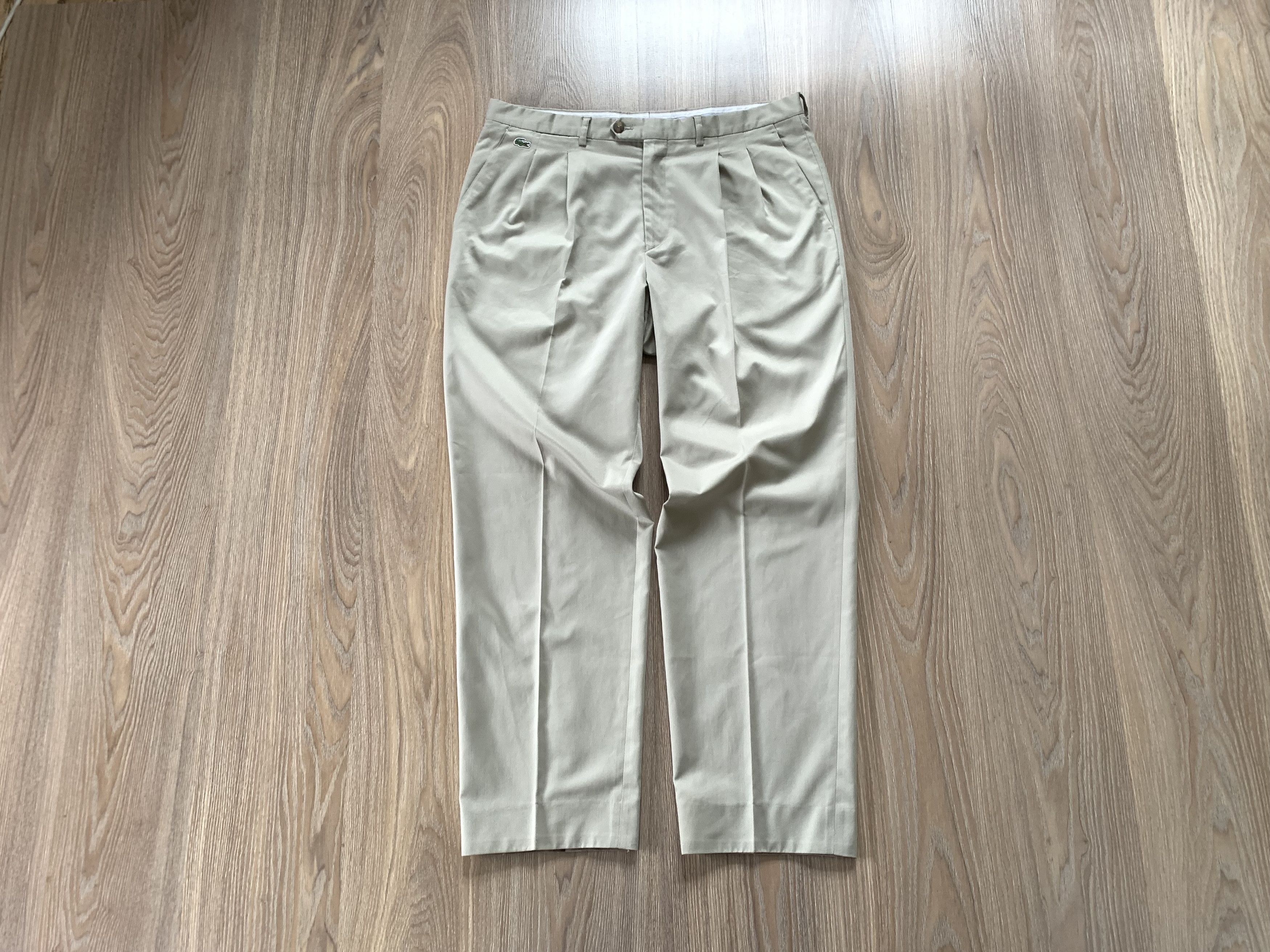 Lacoste × Vintage Vintage Lacoste Grey Trousers Size US 32 / EU 48 - 13 Thumbnail