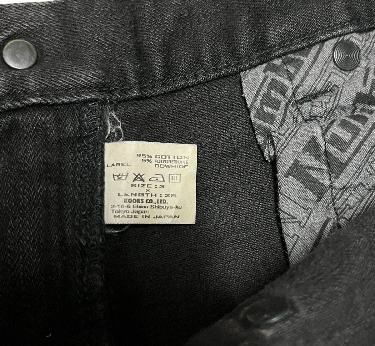 Number (N)ine Number (N)ine Pain Black Jeans Size US 32 / EU 48 - 8 Thumbnail