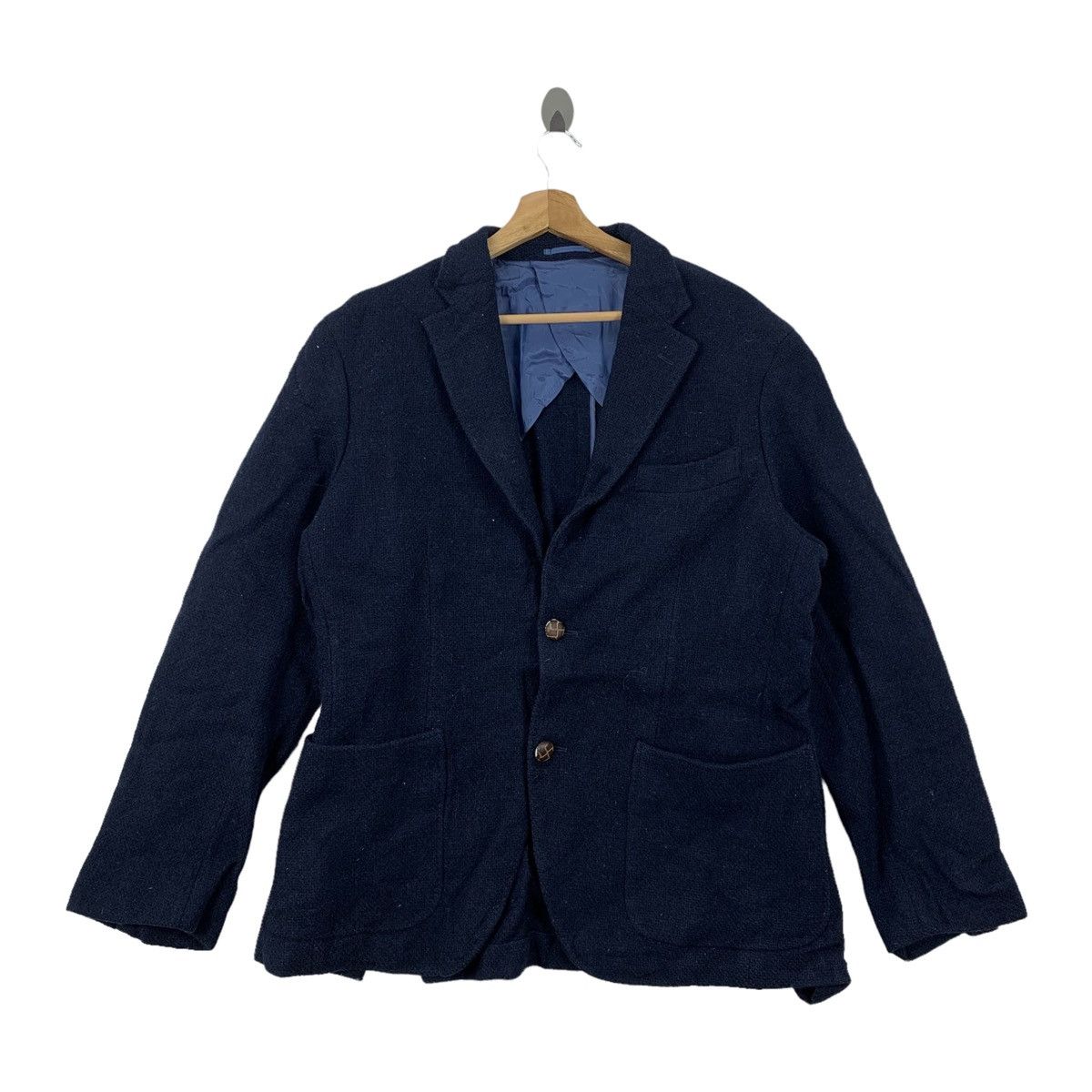 Other HILTON Italian Fashion Designer Blazer Coat Jacket Size US L / EU 52-54 / 3 - 1 Thumbnail
