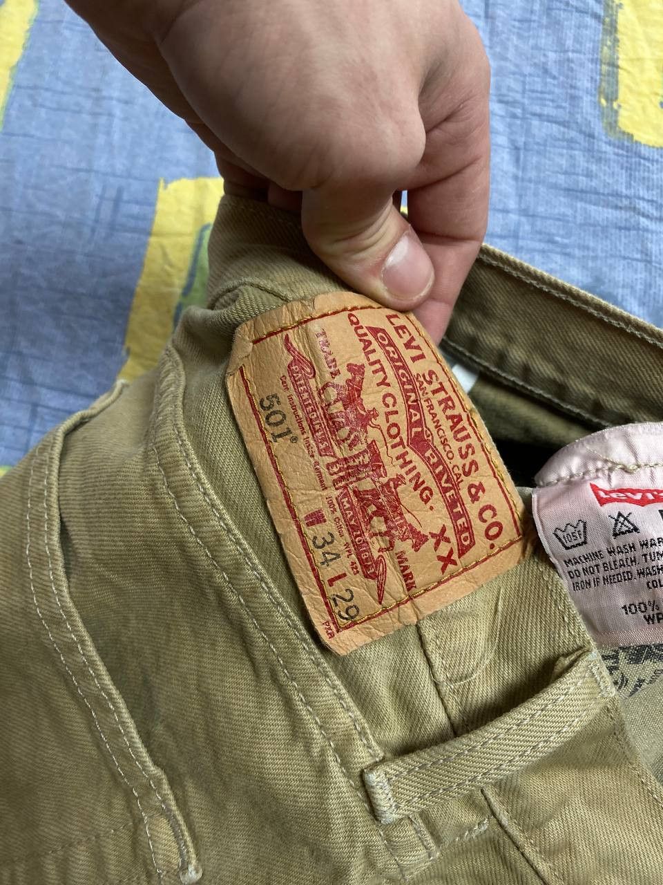 Levi's Vintage 90s Levis Jeans Size US 34 / EU 50 - 16 Thumbnail