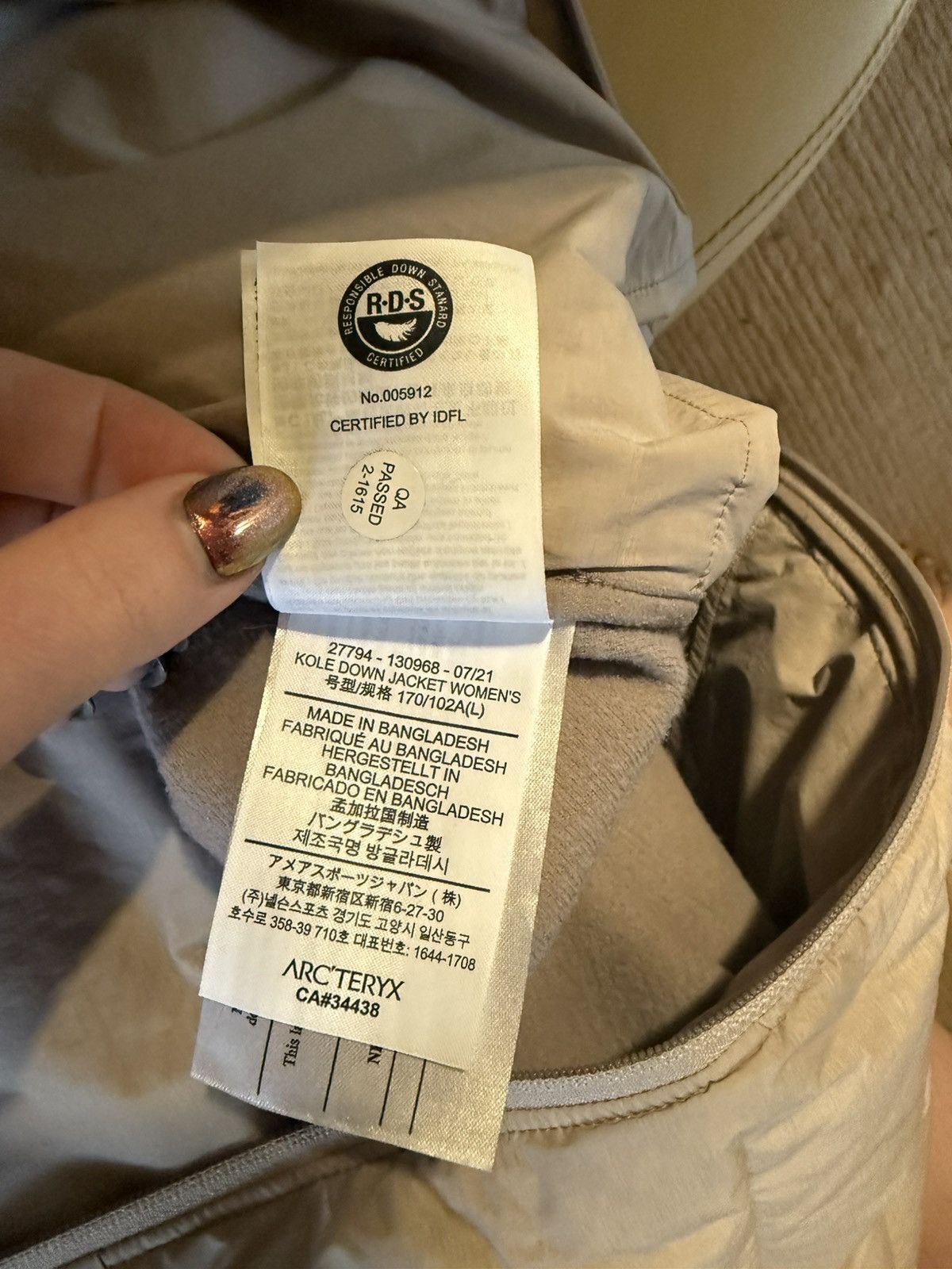 Arc'teryx Arc’Teryx Kole Down Jacket Size L / US 10 / IT 46 - 10 Thumbnail