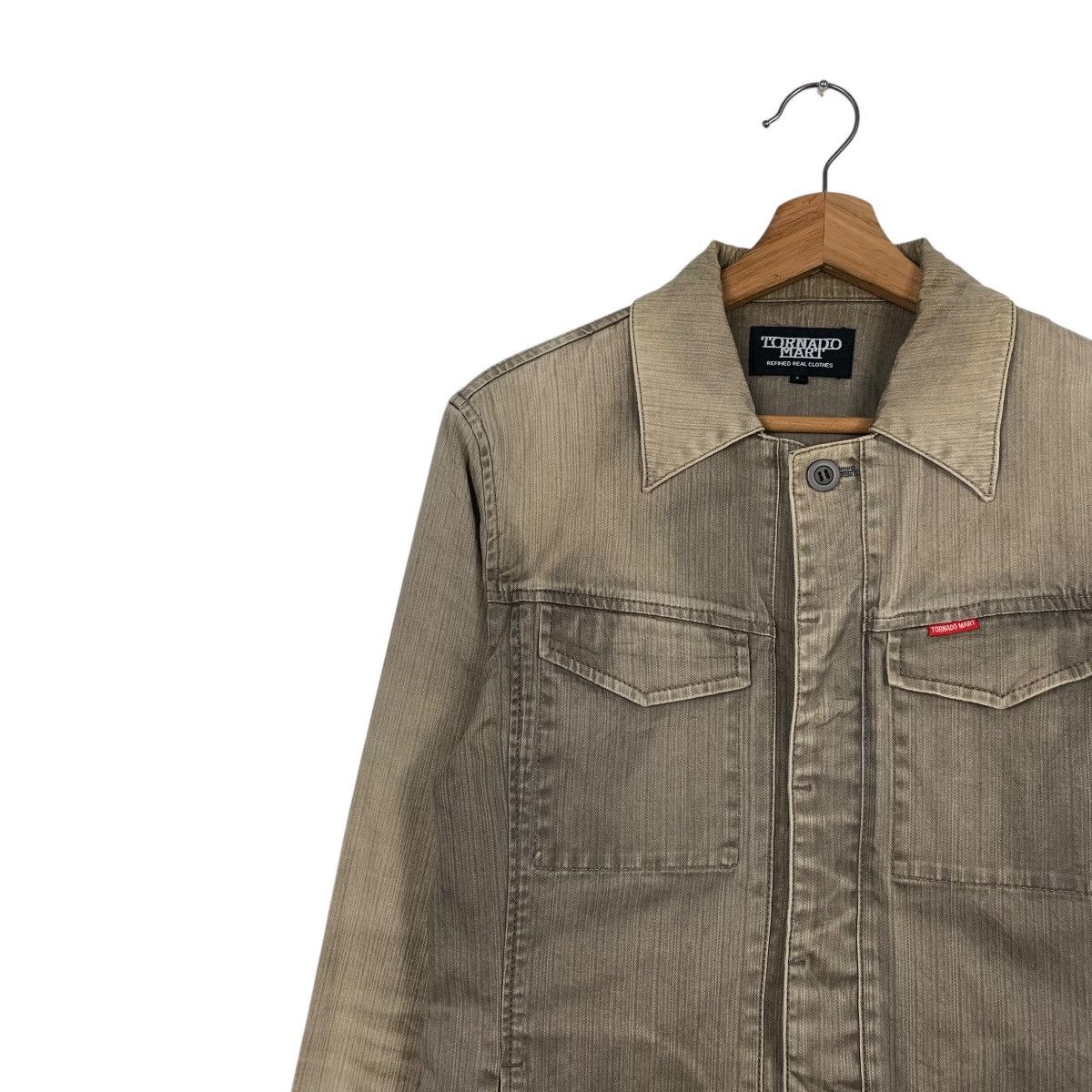 Tornado Mart Tornado Mart Denim Jacket Size US L / EU 52-54 / 3 - 6 Thumbnail