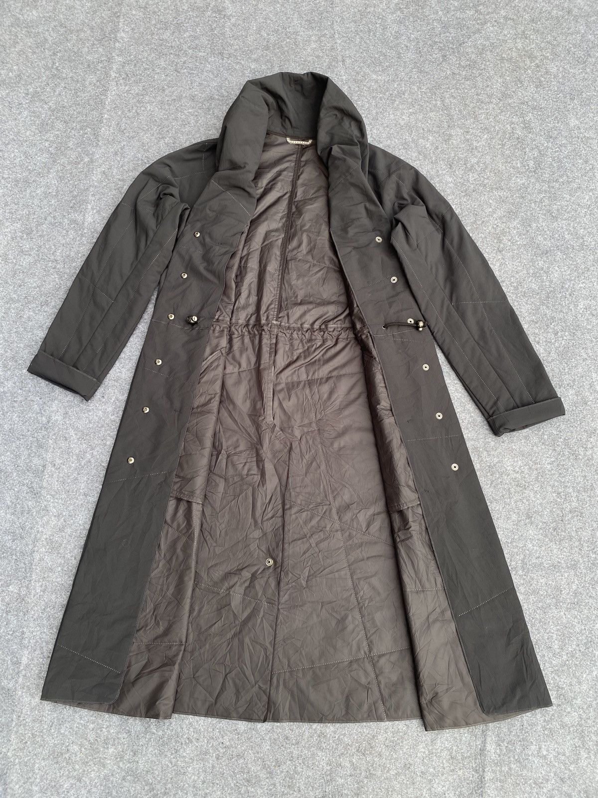 Issey Miyake × Pleats Please Issey Miyake Vintage pleats please issey miyake long jacket Size L / US 10 / IT 46 - 10 Thumbnail