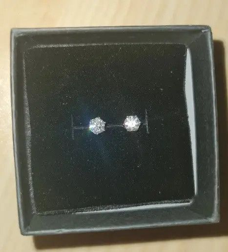 Jewelry Shiro x Kai 1 Carat Moissanite Screw Stud Earrings Size ONE SIZE - 8 Thumbnail