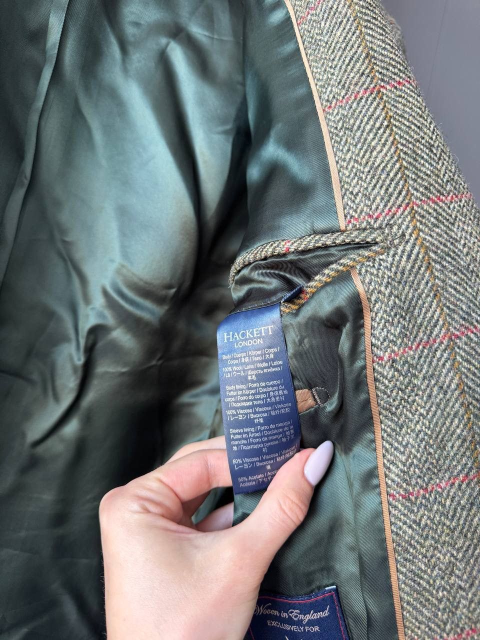 Hackett Hacket Robert Noble Blazer Size 36R - 8 Thumbnail