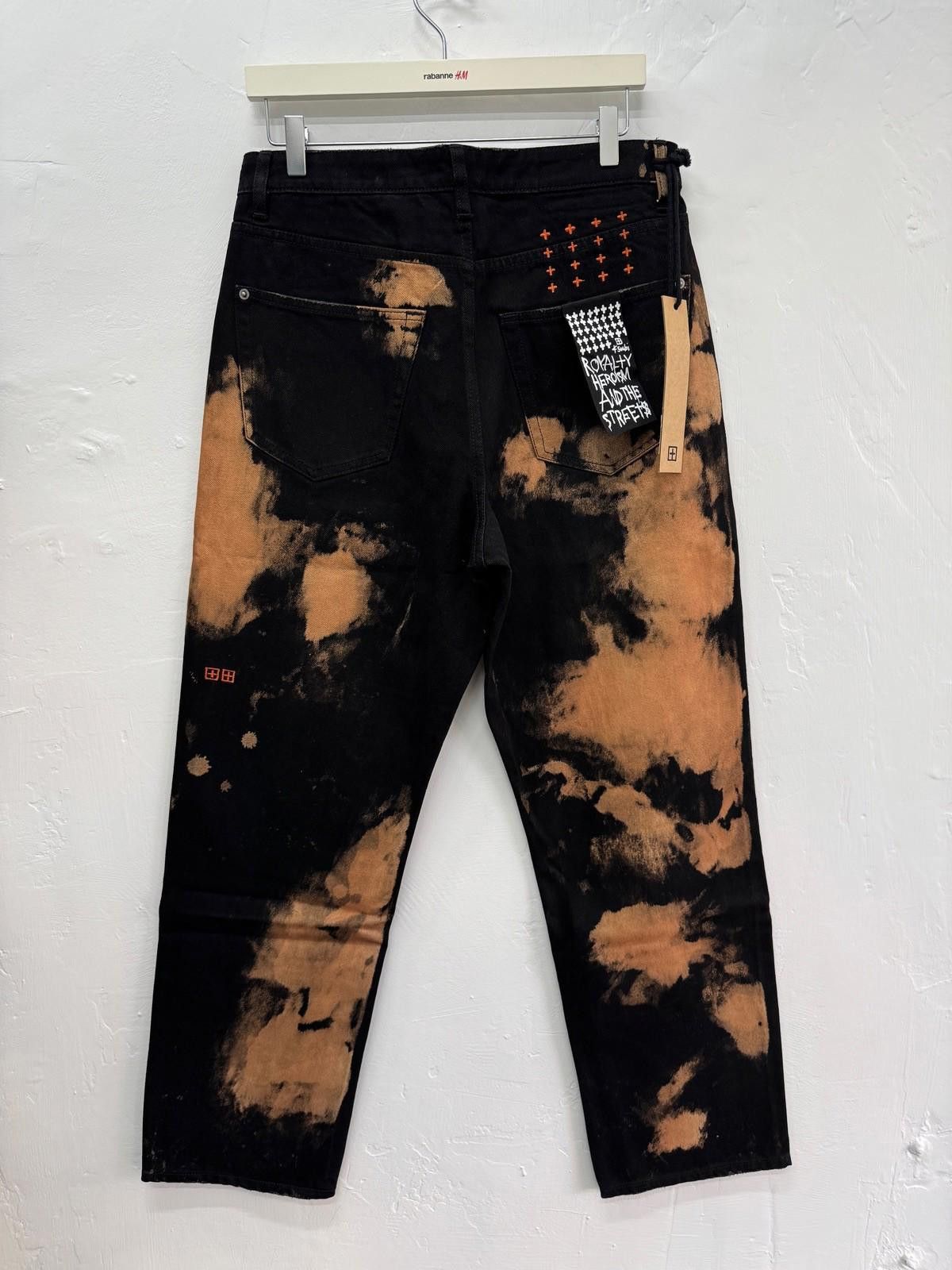 Ksubi new Ksubi mens denim jeans anti k black hellfire orange 32 Size US 32 / EU 48 - 5 Thumbnail