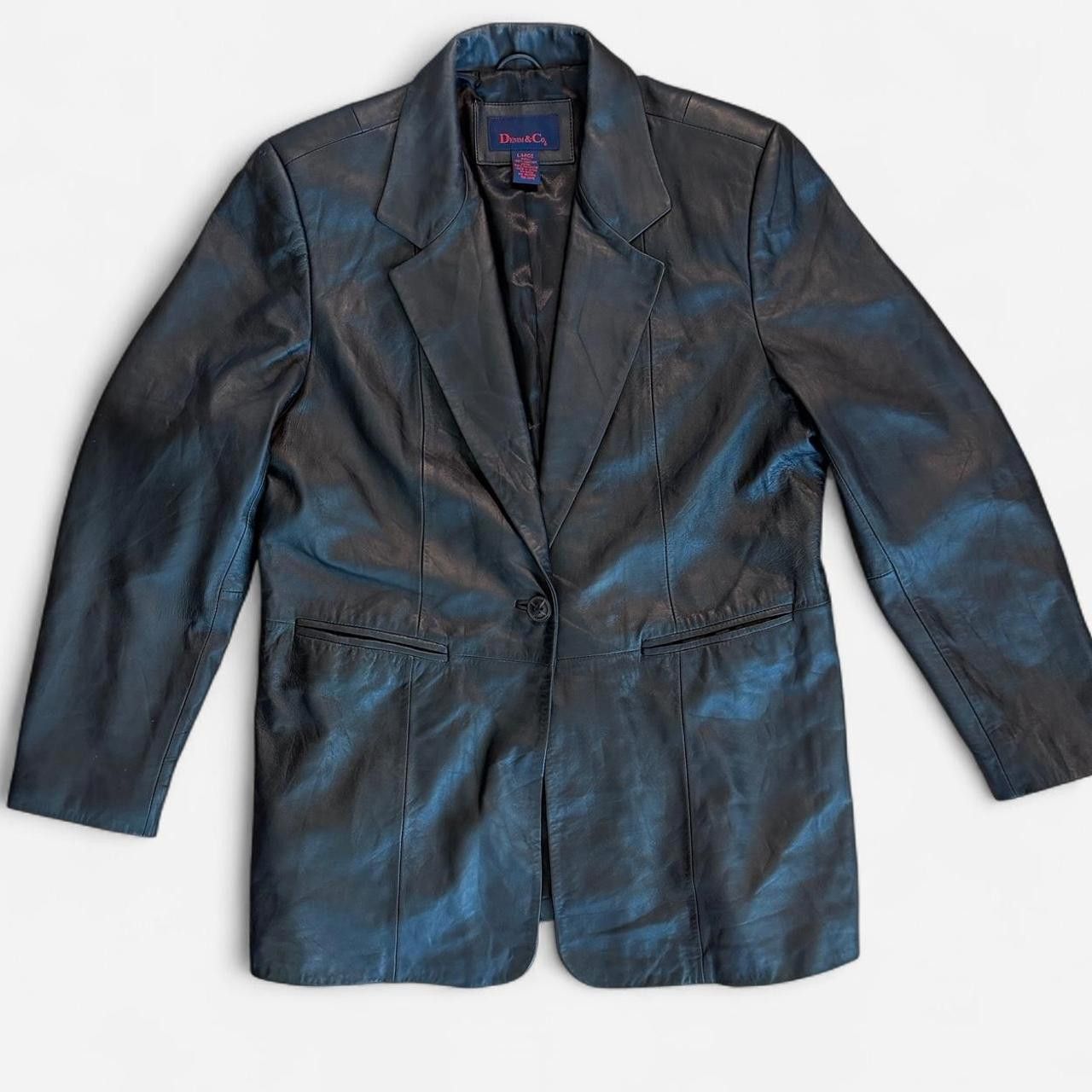 Denim & Co. Denim & Co. Men's black grey Coats Size 40R - 1 Thumbnail