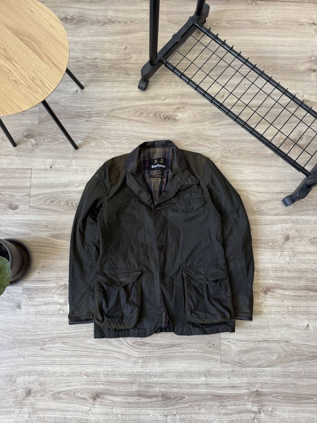 Barbour Barbour Beacon Sports Waxed Jacket Size US M / EU 48-50 / 2 - 1 Thumbnail