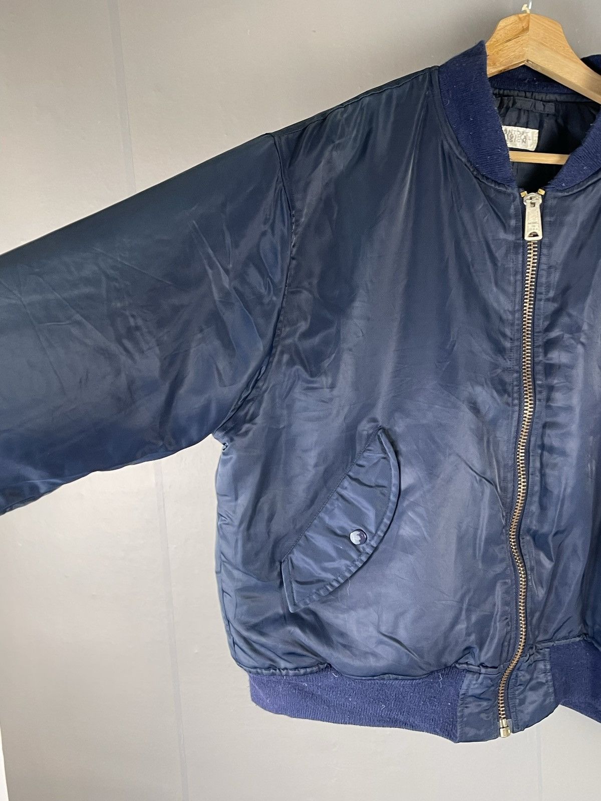 Japanese Brand × Vintage Vintage Suntory Boss Coffe Big Logo Embroidery Bomber Jacker Size US M / EU 48-50 / 2 - 8 Thumbnail