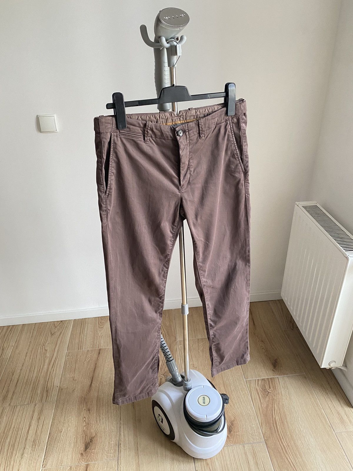 Corneliani Corneliani Pants Nude Burgundy size 50 Size US 32 / EU 48 - 4 Thumbnail