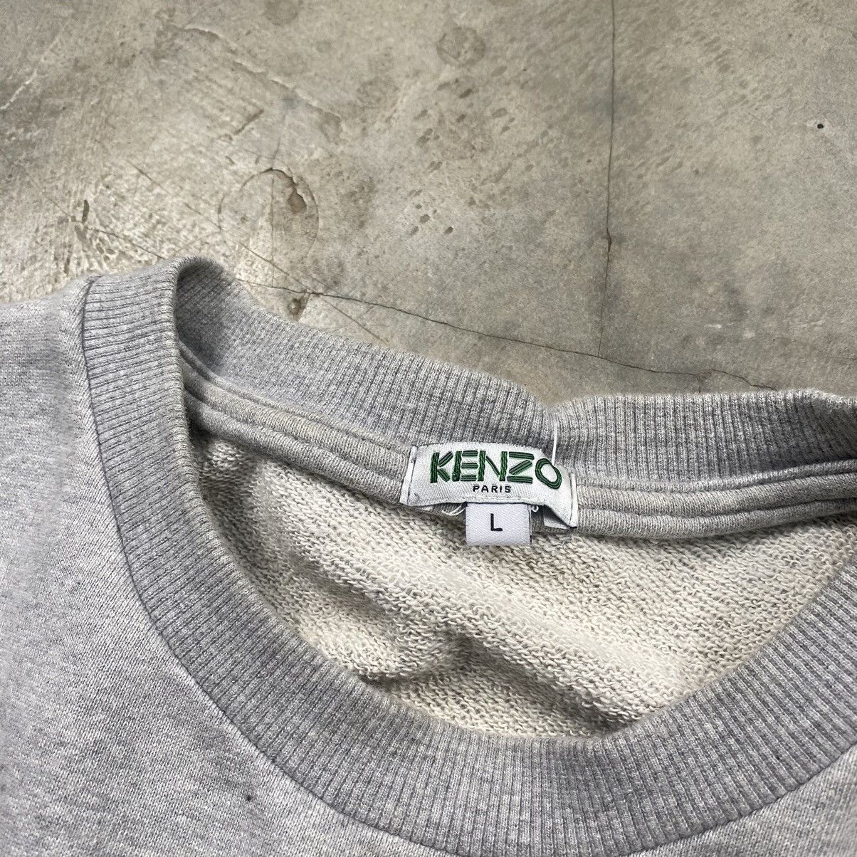 Designer × Japanese Brand × Kenzo Vintage Kenzo Embroidery Crewneck Size US L / EU 52-54 / 3 - 7 Thumbnail