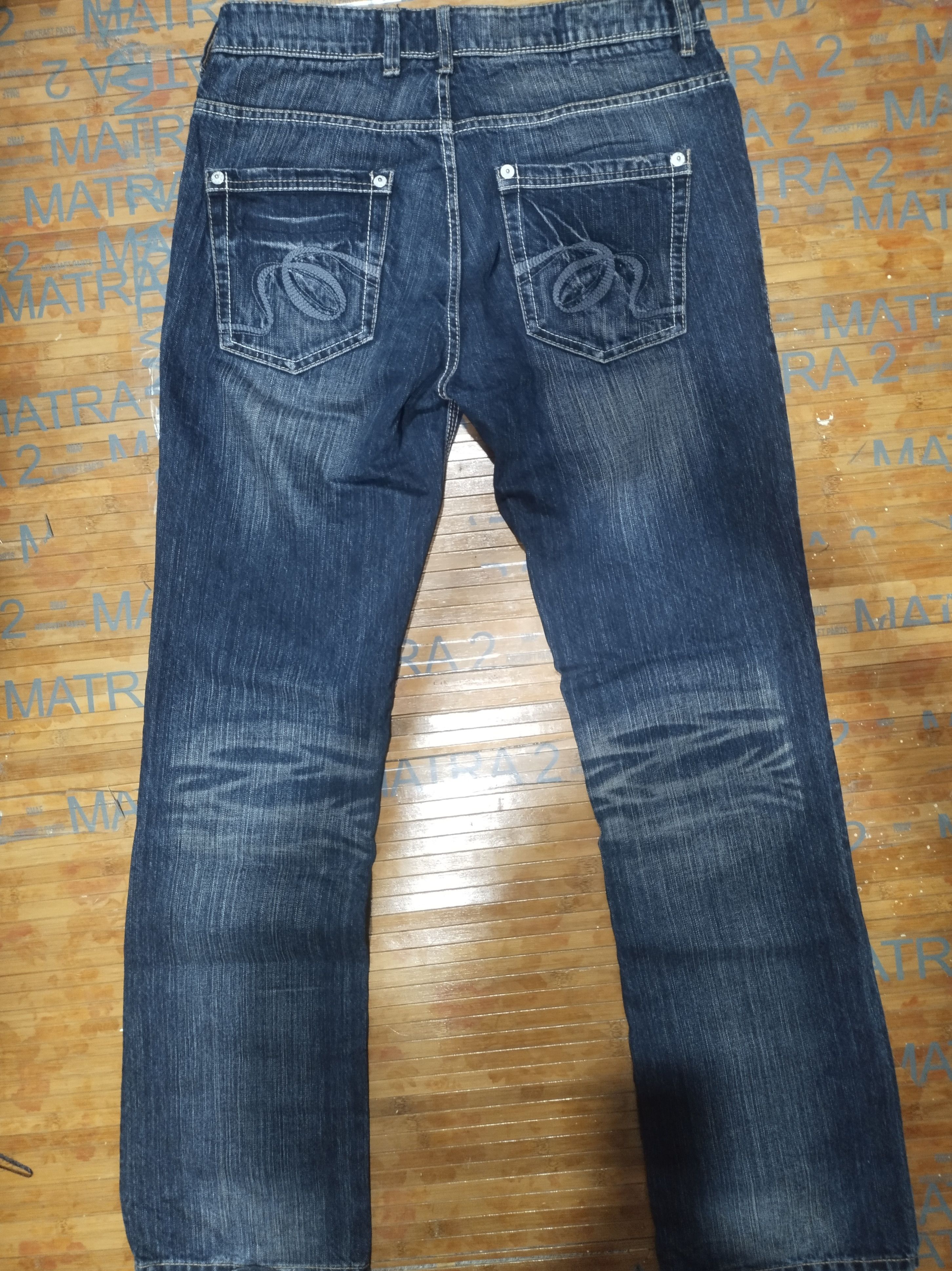 Japanese Brand Jeans Rush/Hour Selvedge Sz 32" Size US 32 / EU 48 - 2 Thumbnail