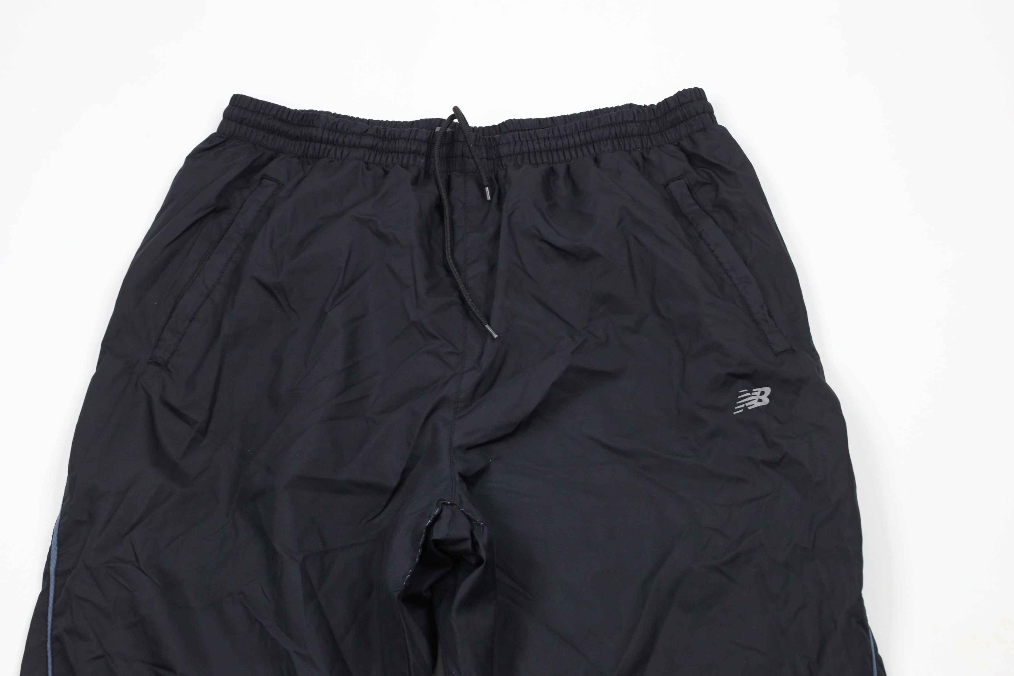 New Balance × Vintage Vintage New Balance Reflective Logo Lined Wide Leg Pants Size US 36 / EU 52 - 2 Thumbnail