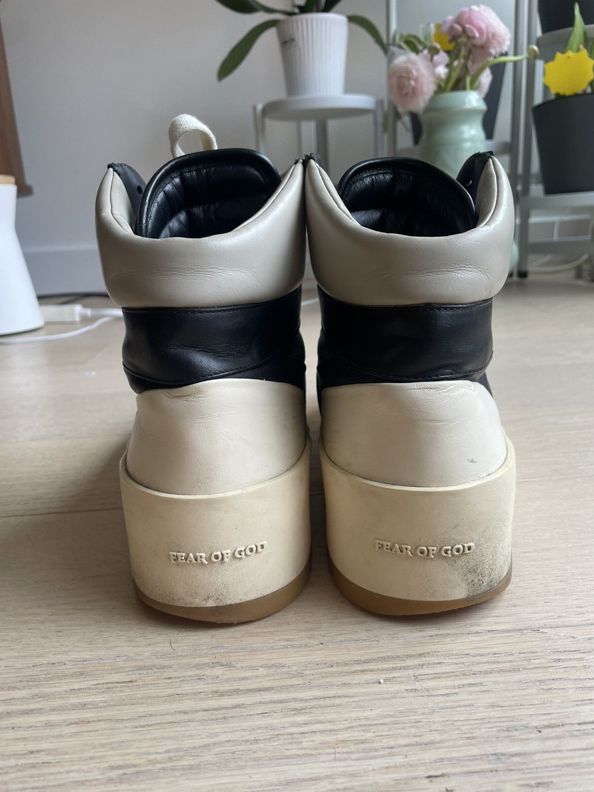 Fear of God Fear of God Basketball Sneaker 'Paris Sky Grey Black' Size US 10 / EU 43 - 4 Thumbnail
