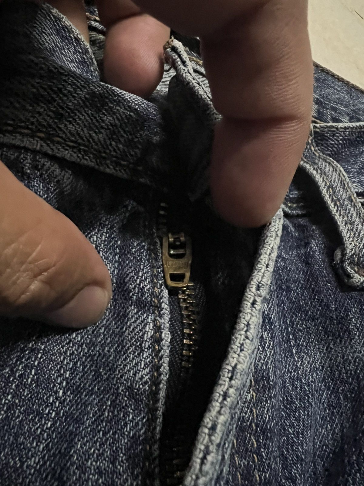 Levi's Vintage Levis 527 Distressed Bootcut Jean Size US 33 - 19 Thumbnail