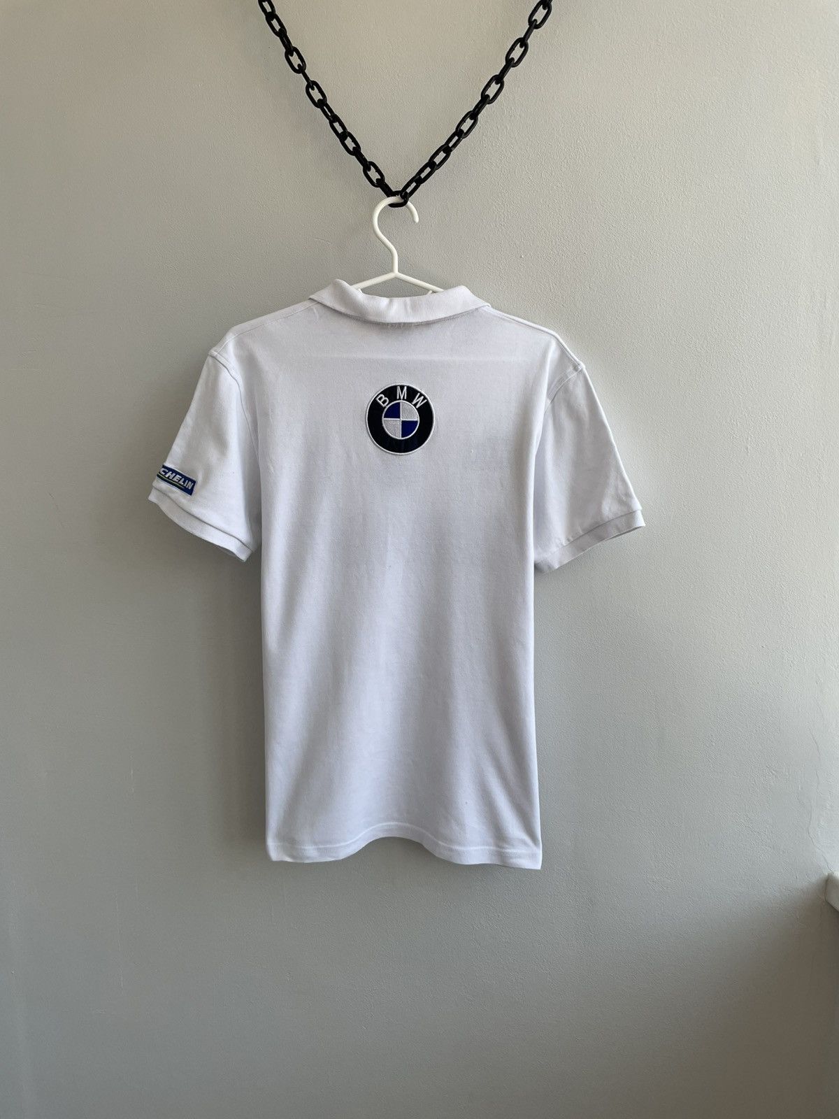 BMW Vintage BMW Polo Shirt 90s F1 Formula 1 Racing Big Logo Size US M / EU 48-50 / 2 - 13 Thumbnail