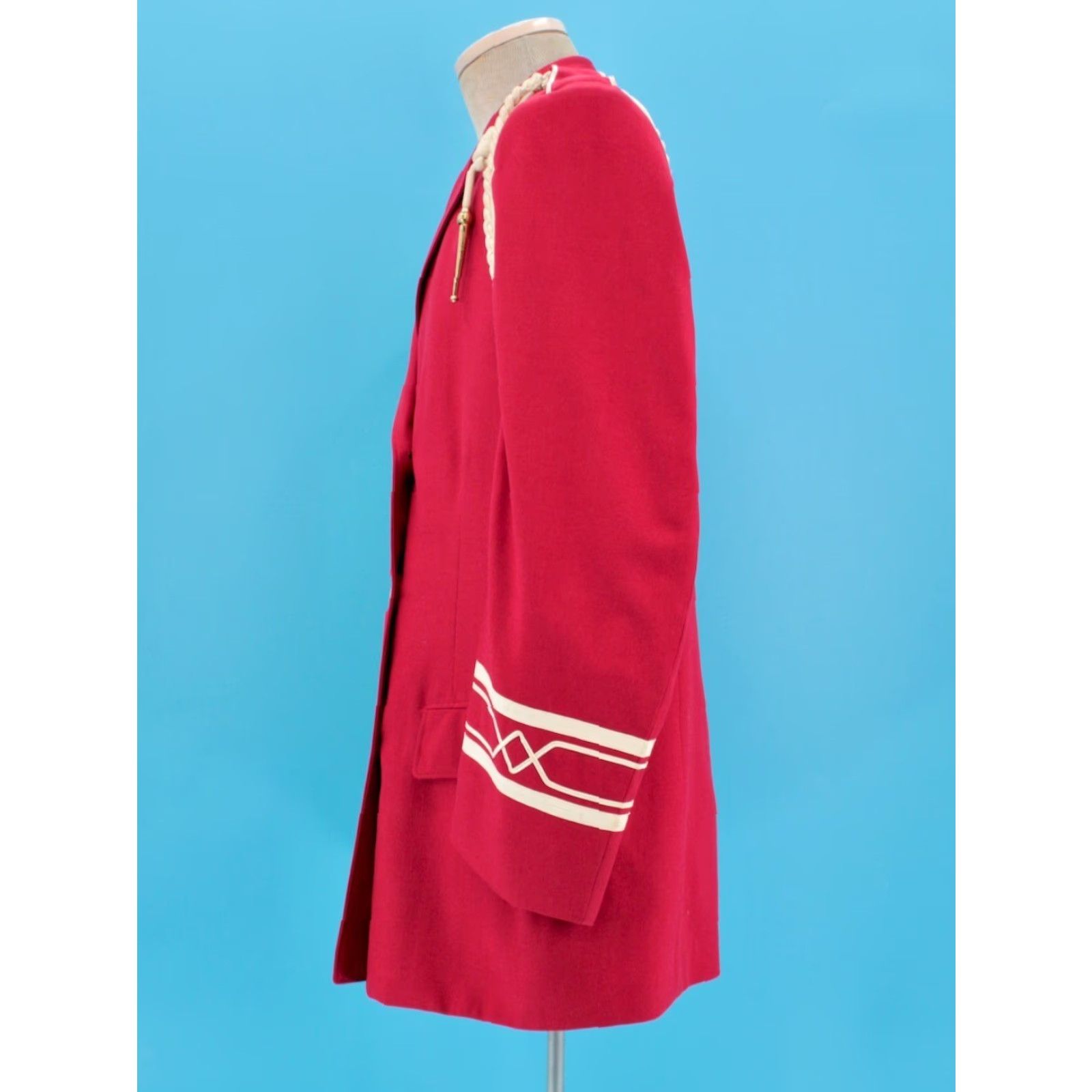 Vintage VINTAGE Mens VTG 70s Red Marching Band Jacket Sz 42 R 1970s Size US XS / EU 42 / 0 - 2 Thumbnail