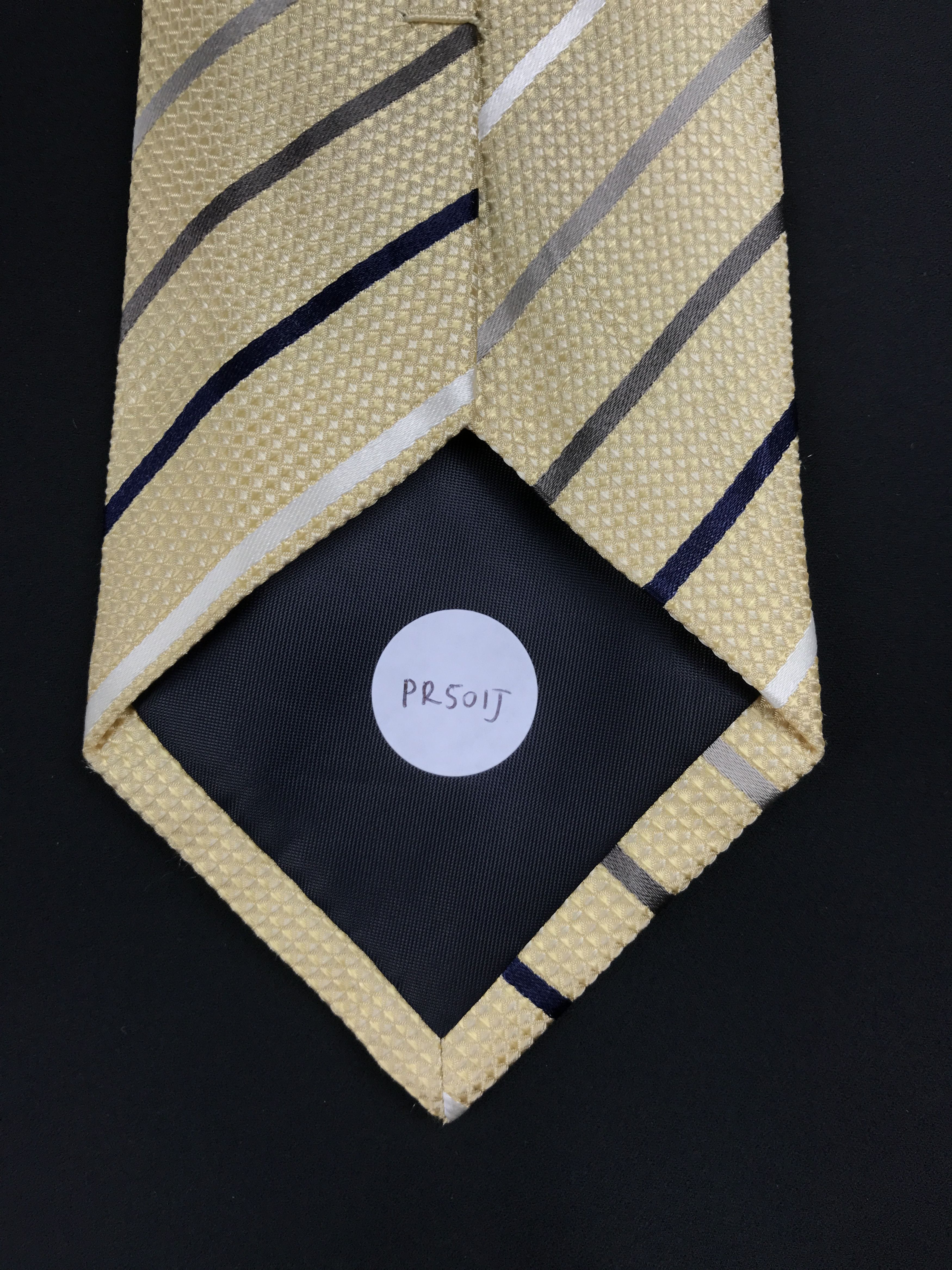 Designer × Polo Ralph Lauren × Vintage Vintage Polo & Racquet Silk Necktie Size ONE SIZE - 8 Thumbnail