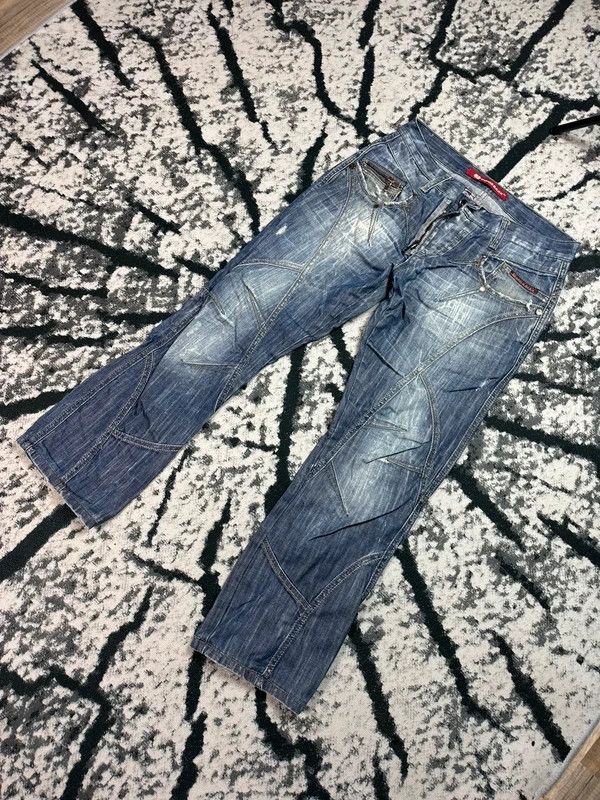Other Vintage Cipo Baxx blue 32 denim jeans Size US 32 / EU 48 - 2 Thumbnail