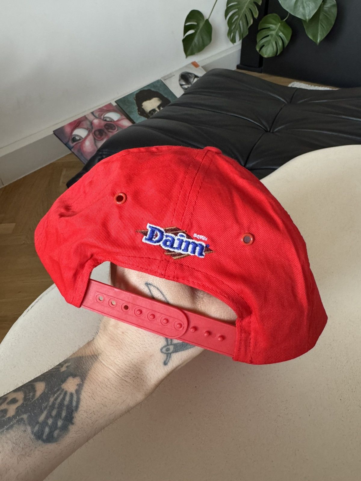 Vintage Daim x Amg Mercedes Vintage 90s One Size Hat Cap Chocolate Size ONE SIZE - 3 Thumbnail